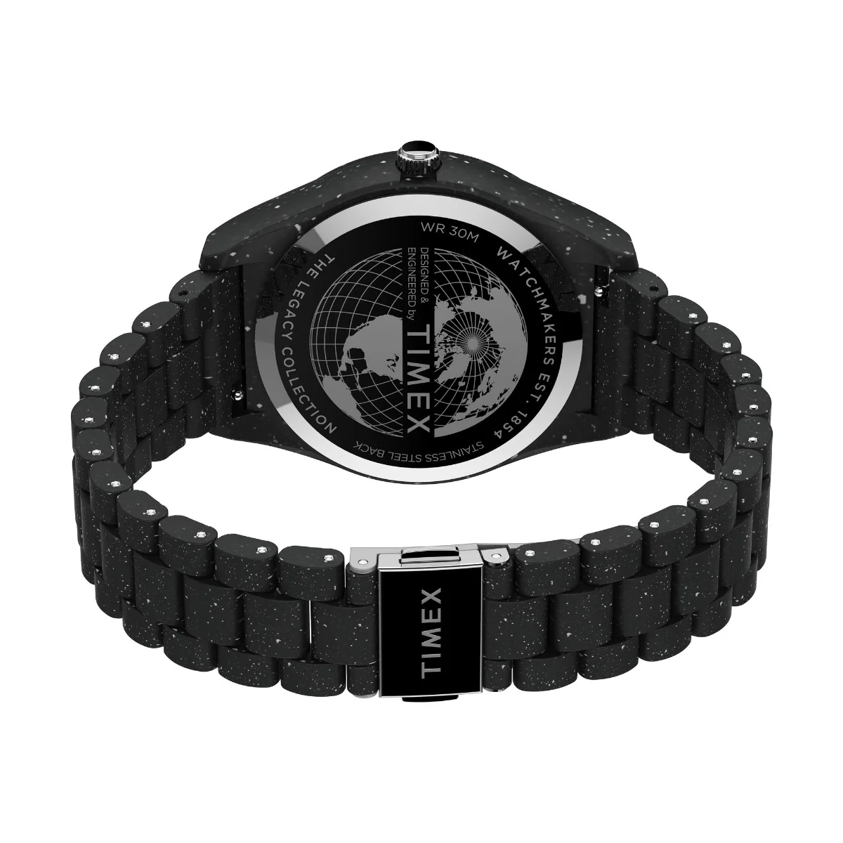 Timex Legacy Ocean 42mm Recycled Plastic Bracelet Watch - Image 2