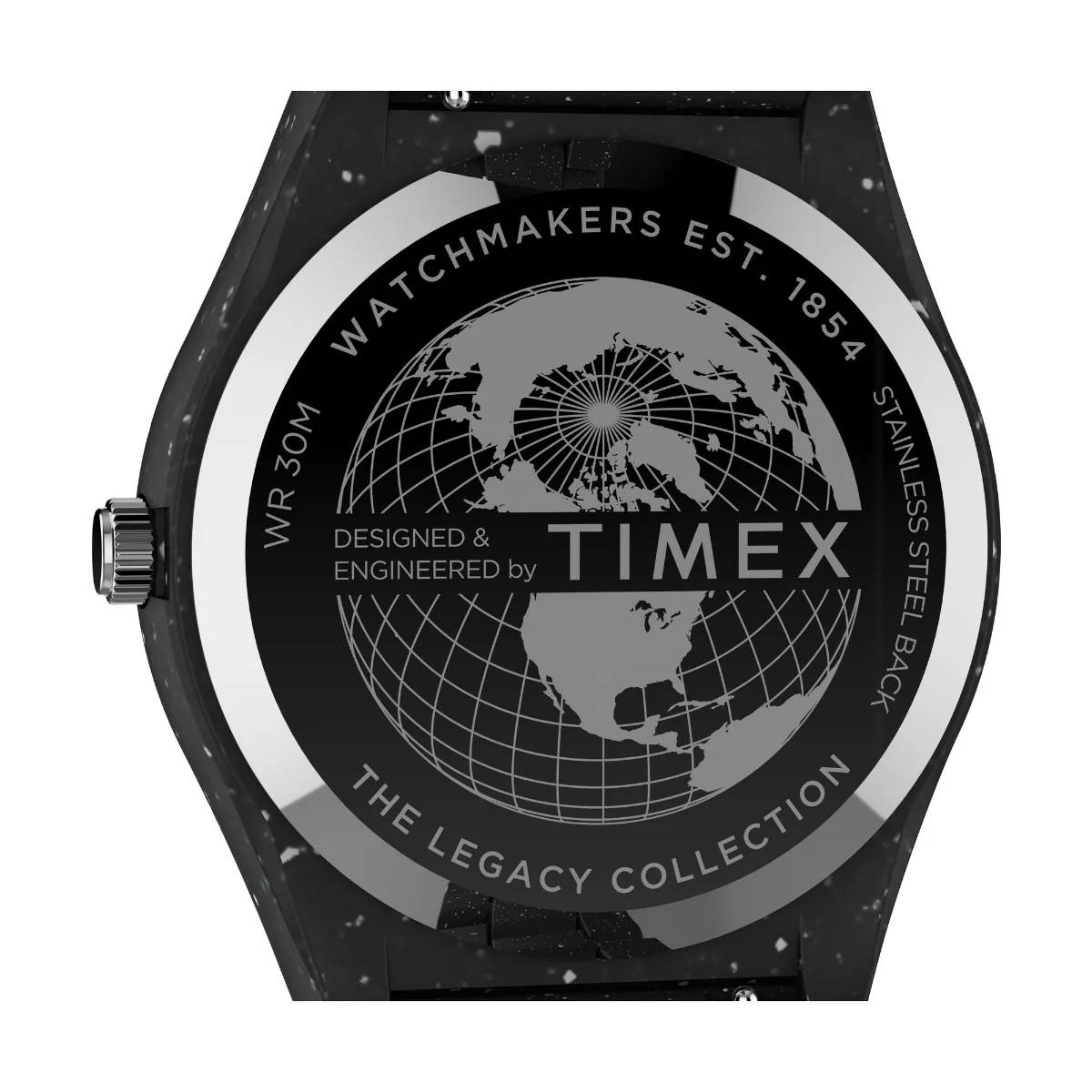 Timex Legacy Ocean 42mm Recycled Plastic Bracelet Watch - Image 5