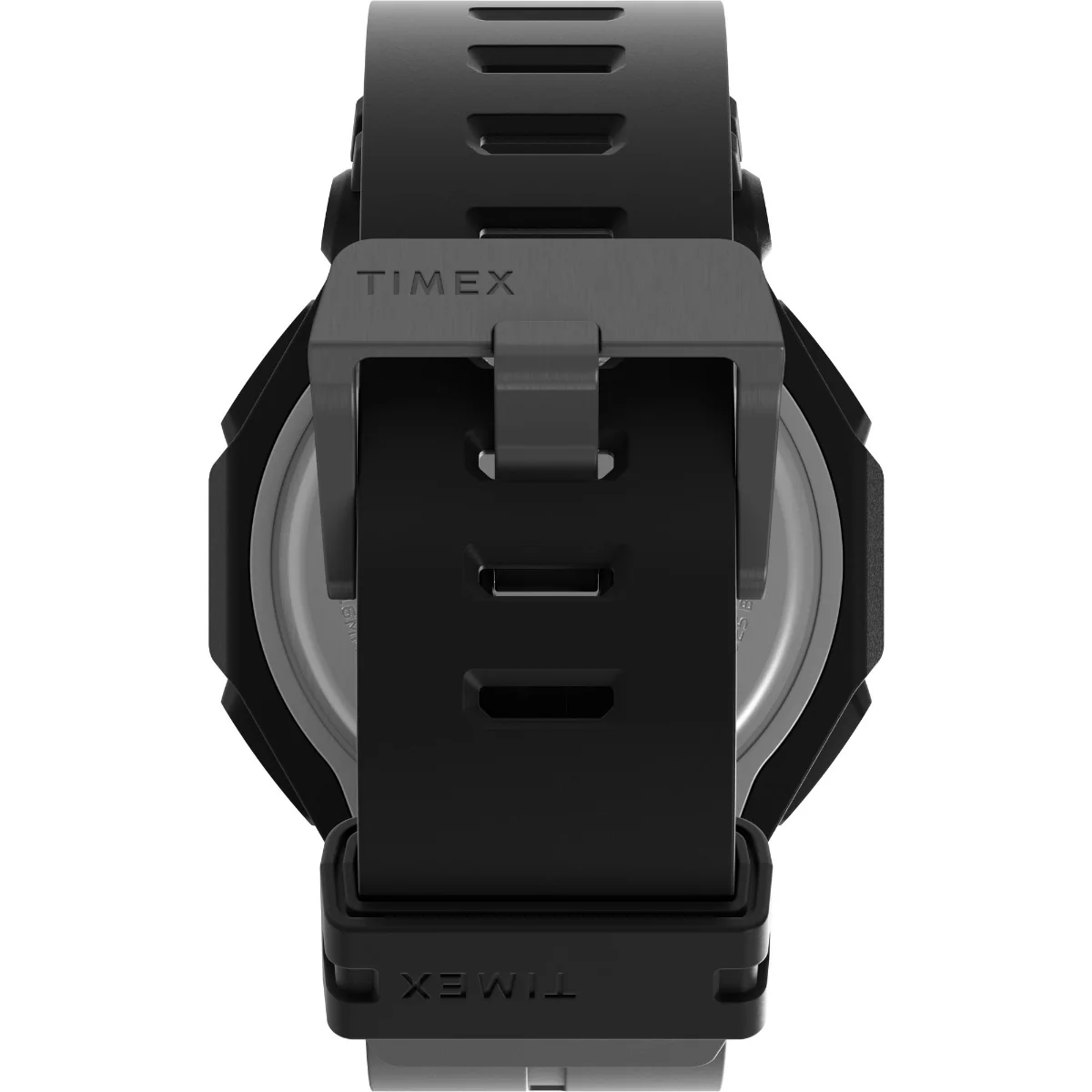Timex Men Black Resin Square Dial Digital Watch-TW2V59800UJ - Image 2