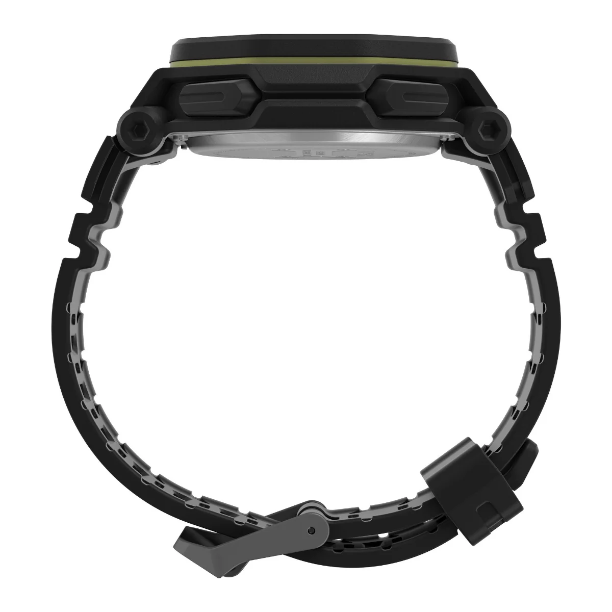 Timex Men Black Resin Square Dial Digital Watch-TW2V59800UJ - Image 4