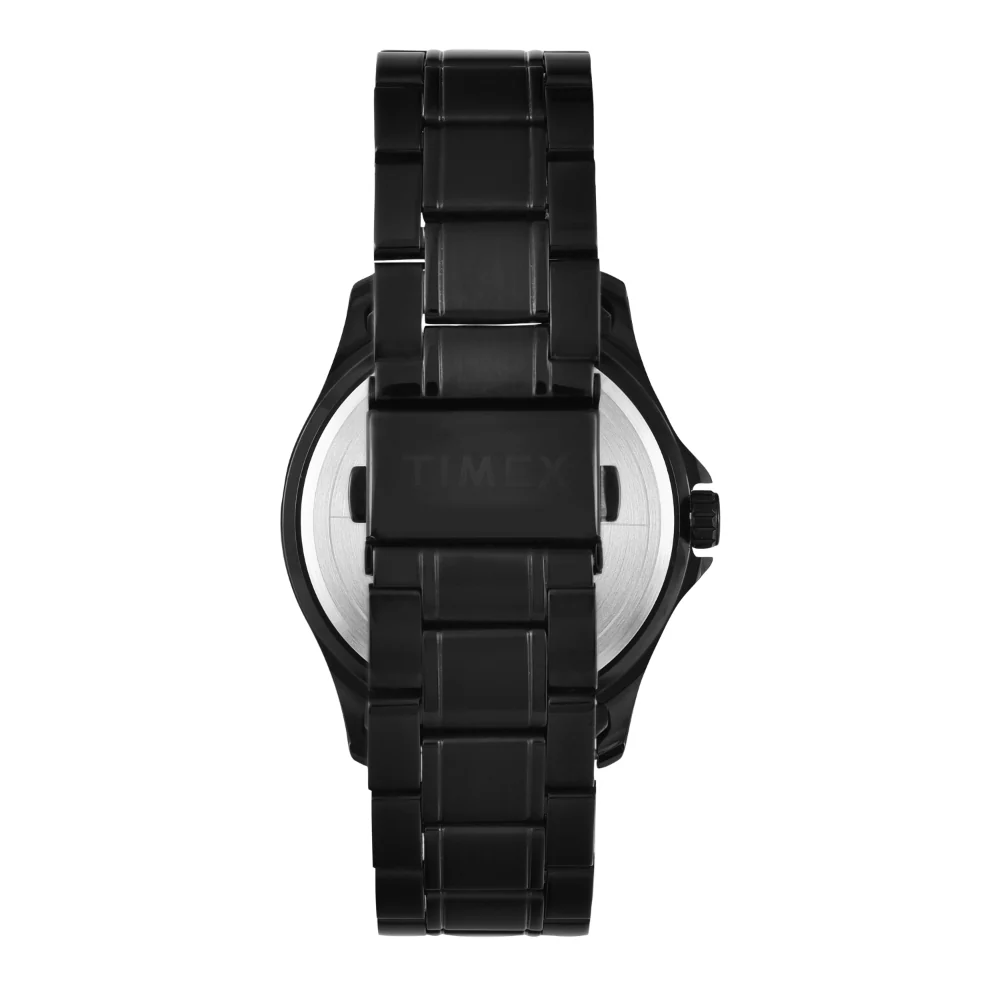 Timex Men Black Round Analog Dial Watch- TW000X135 - Image 3