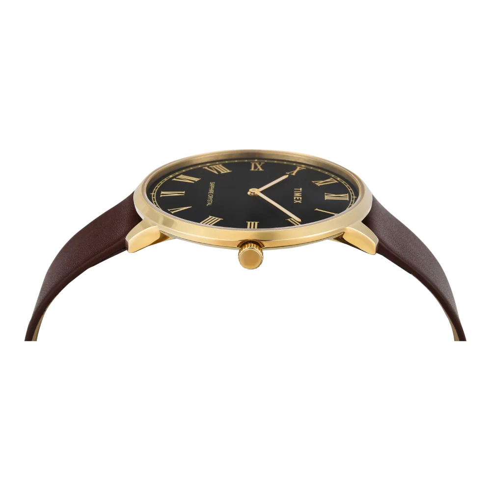 Timex Men Black Round Analog Dial Watch- TWEG22103 - Image 5