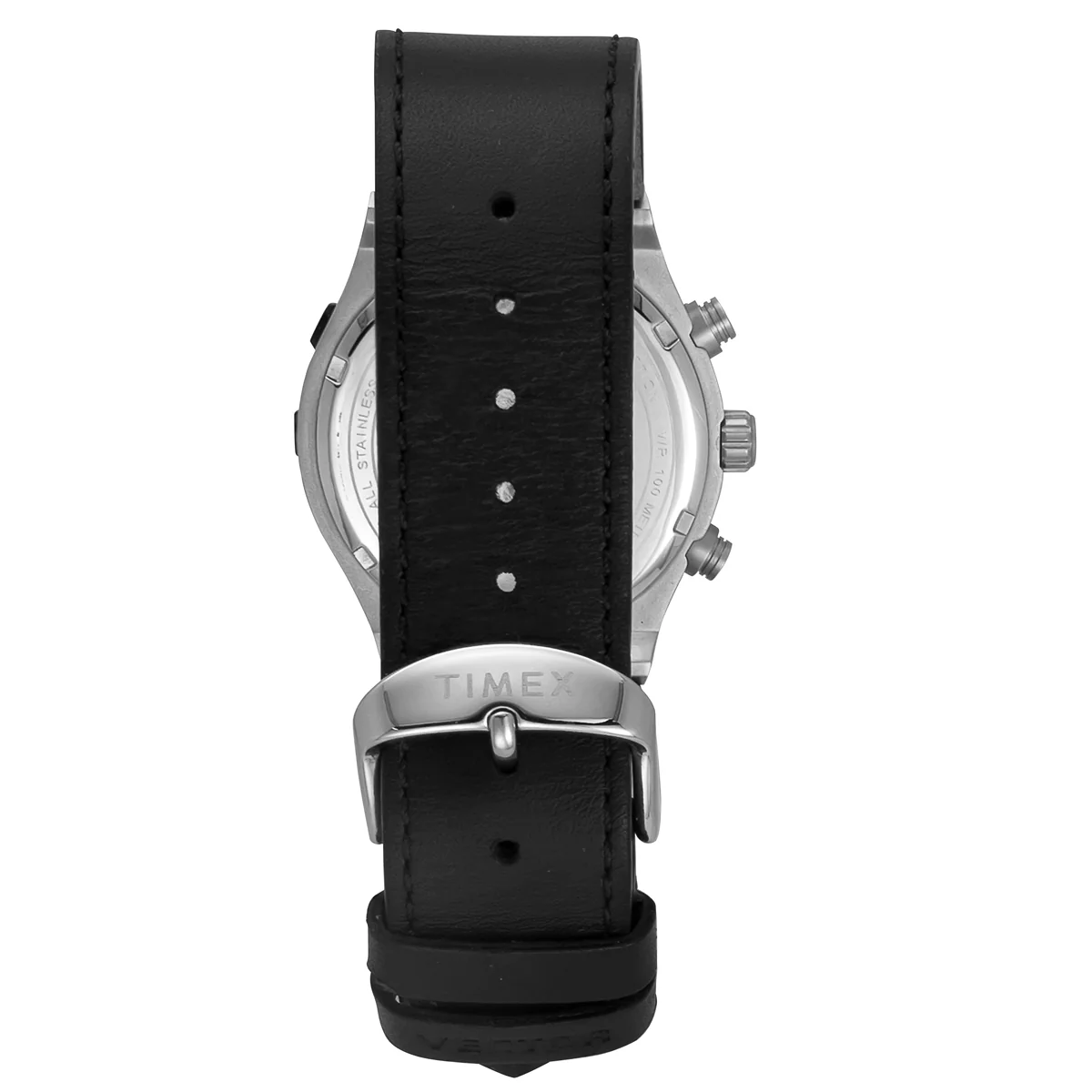 TIMEX Men Black Round Dial Analog Chronograph Watch - TWEG24800 - Image 5