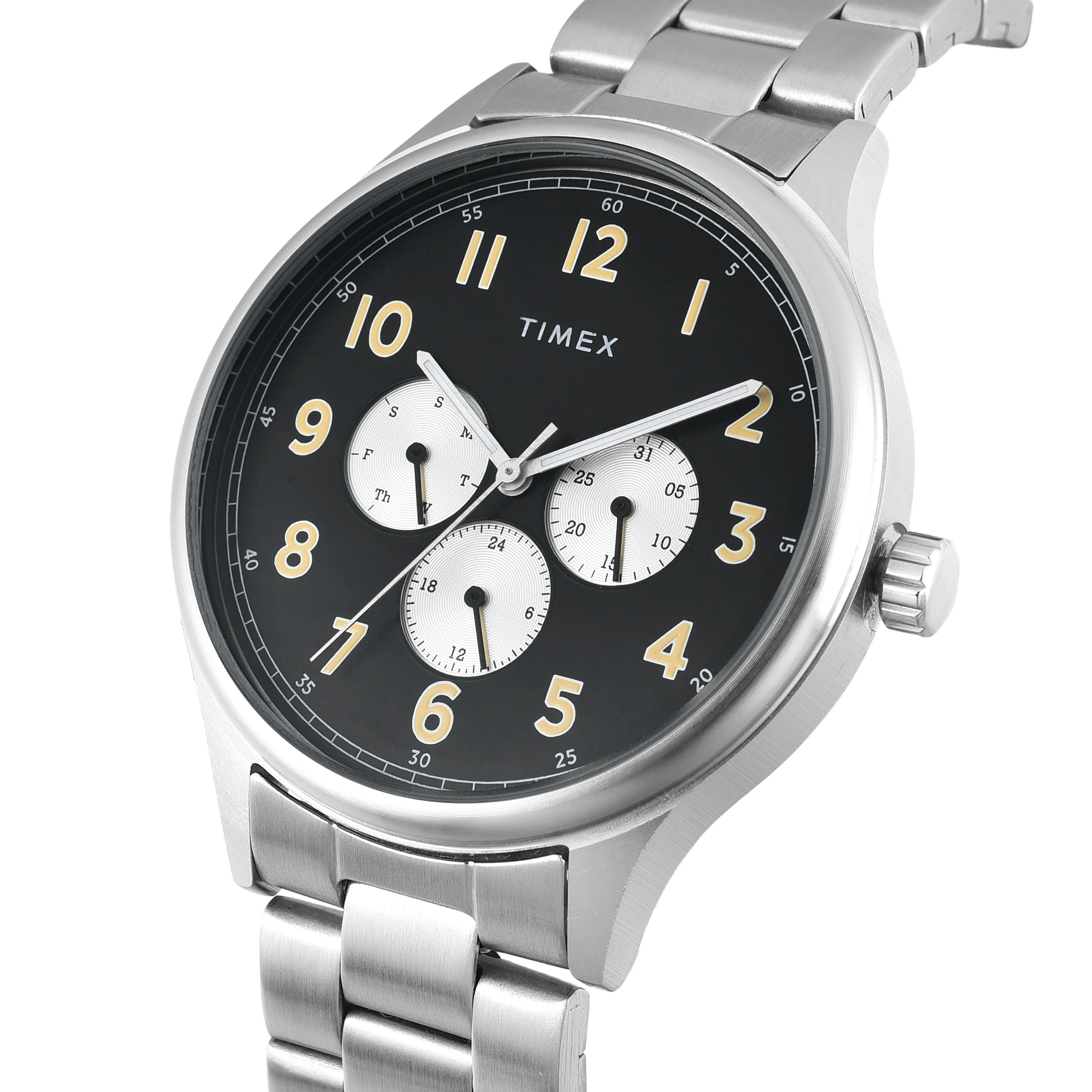 TIMEX Men Black Round Dial Analog Watch - TWEG184SMU21 - Image 2