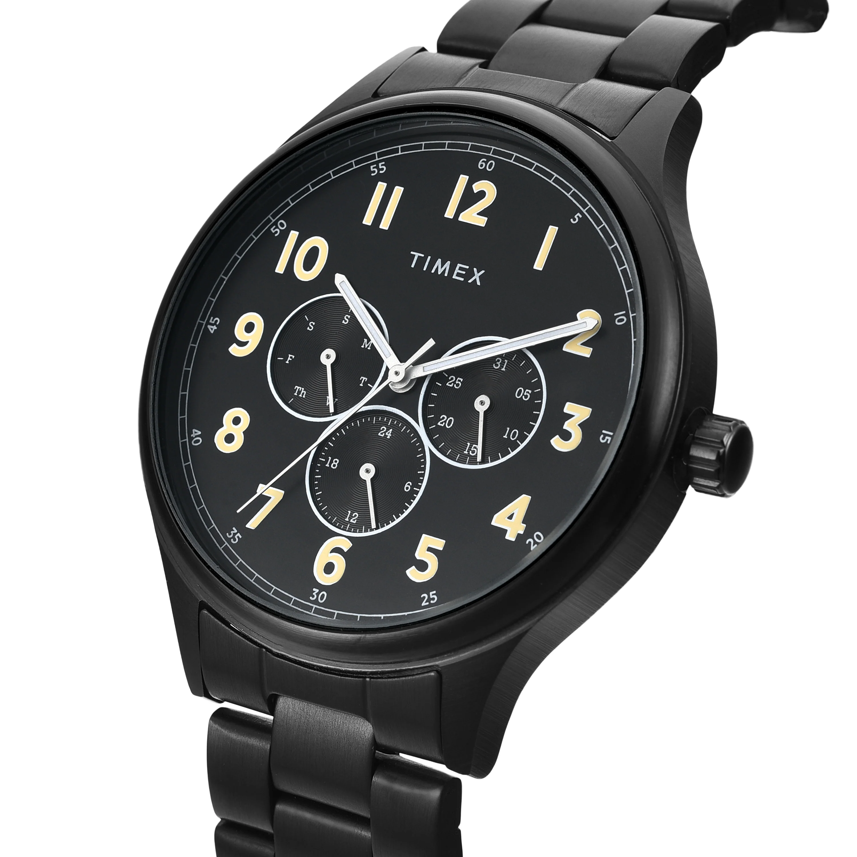 TIMEX Men Black Round Dial Analog Watch - TWEG184SMU23 - Image 2