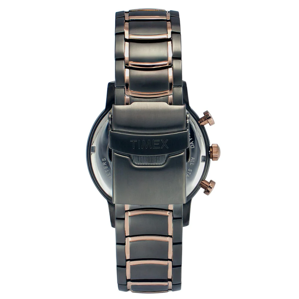 Timex Men Black Round Dial Analog Watch - TWEG20206 - Image 4