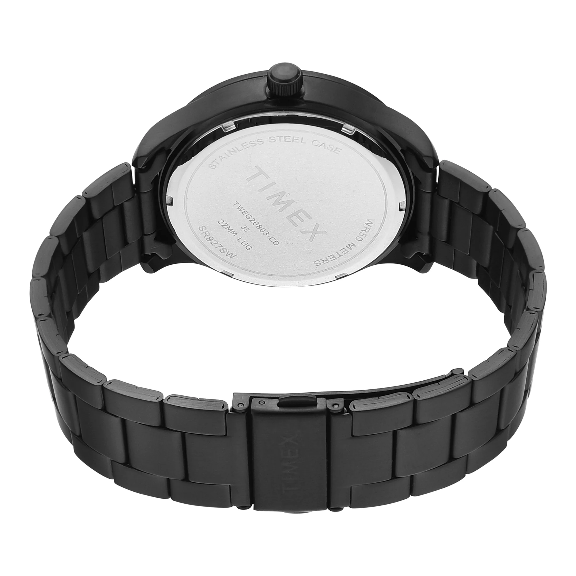TIMEX Men Black Round Dial Analog Watch - TWEG20803 - Image 5