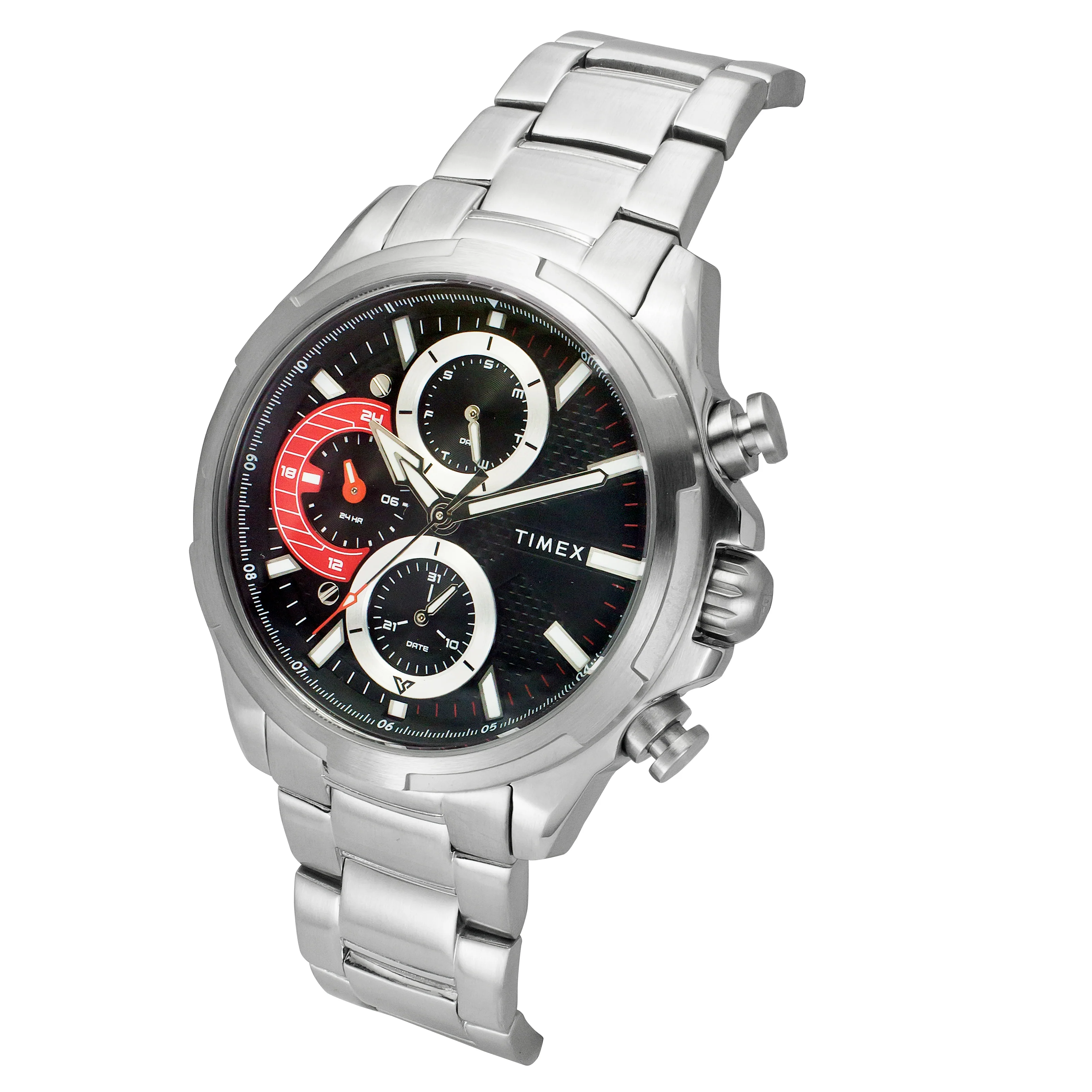 TIMEX Men Black Round Dial Analog Watch - TWEG25000 - Image 2