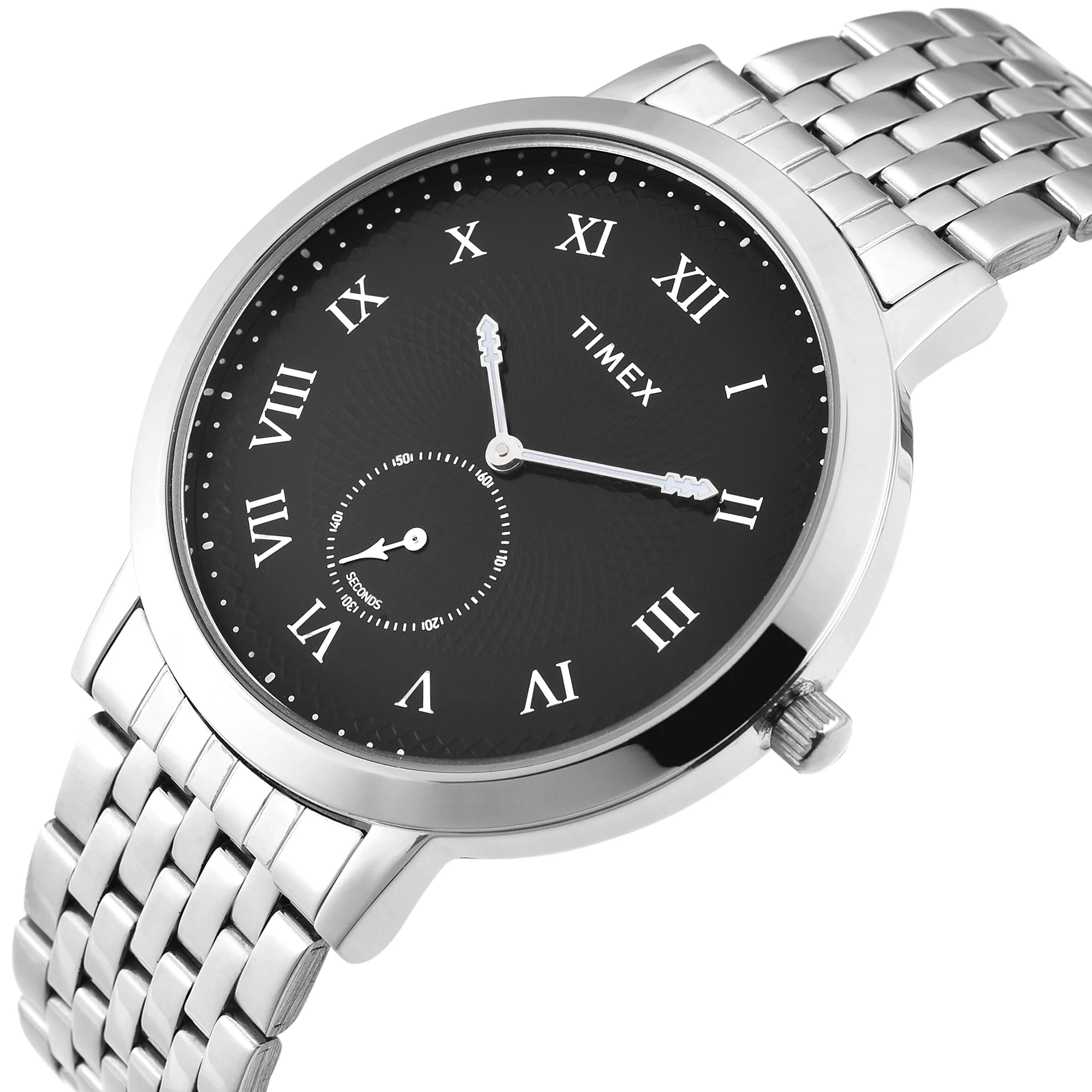 TIMEX Men Black Round Dial Analog Watch - TWEG27501 - Image 2