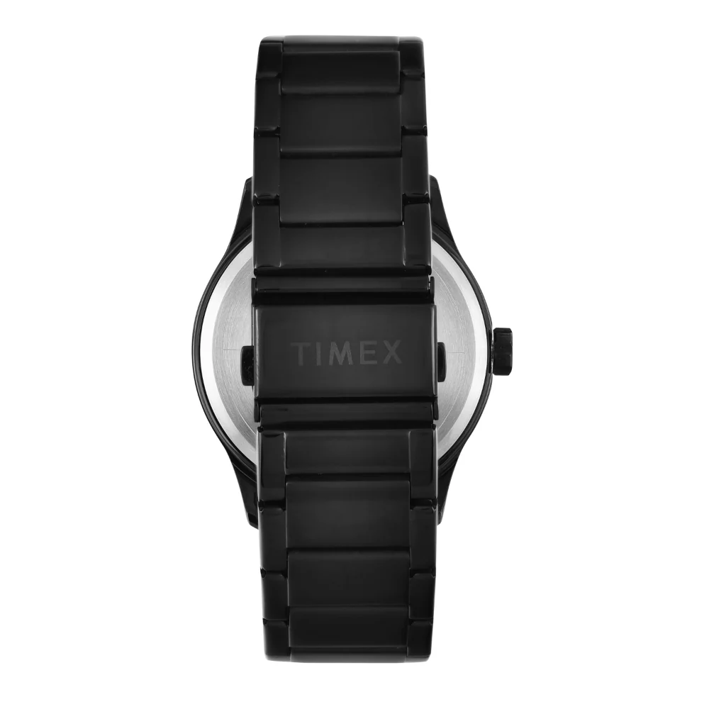 Timex Men Black Round Multifunction Dial Watch- TW0TG7625 - Image 4