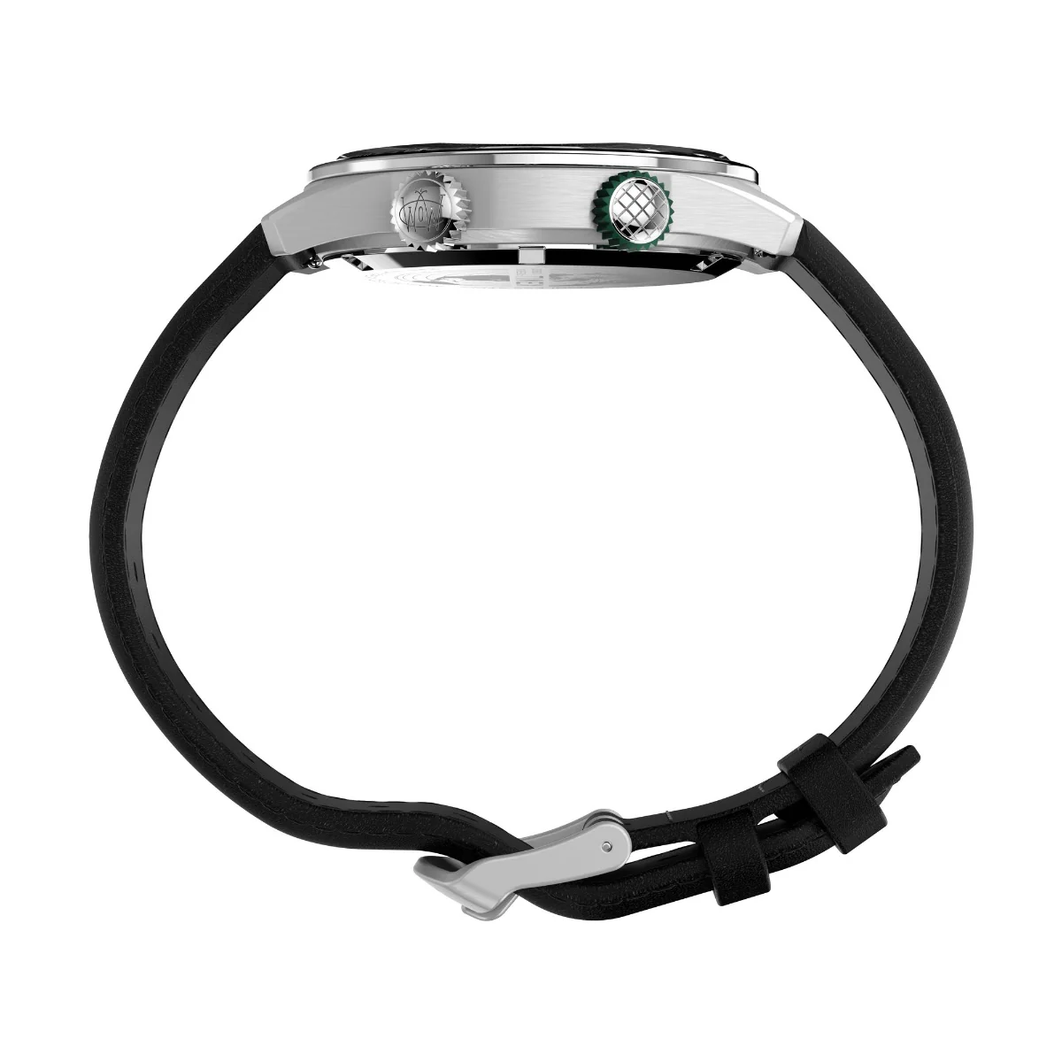 Waterbury Dive 41mm Leather Strap Watch - Image 4