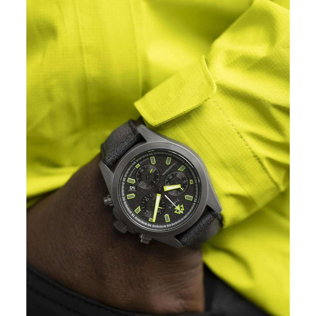 Expedition North? Field Chrono 43mm Recycled Mixed Materials Strap Watch - Image 4