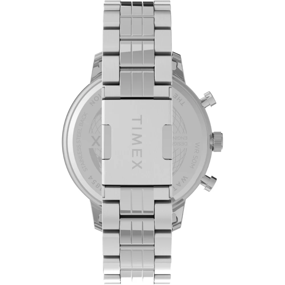 Chicago Chronograph 43mm Stainless Steel Bracelet Watch - Image 3