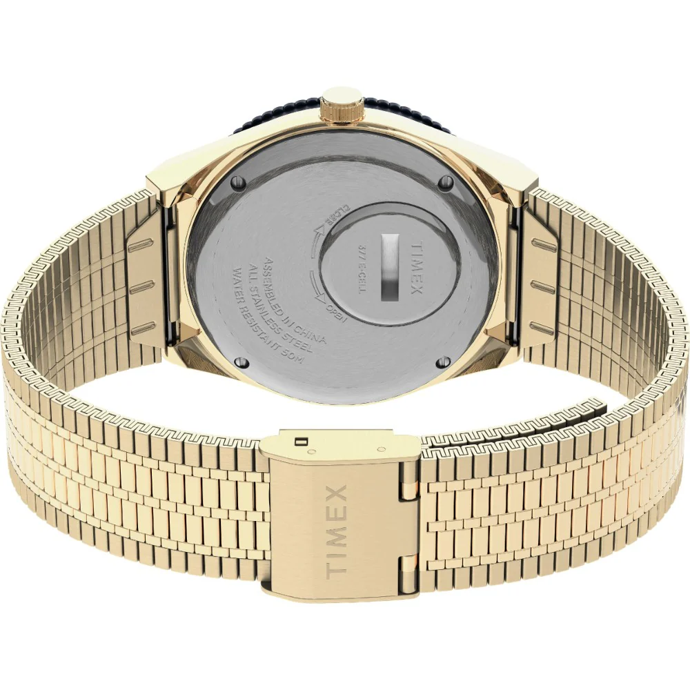 Q Timex Reissue 38mm Stainless Steel Bracelet Watch - Image 4