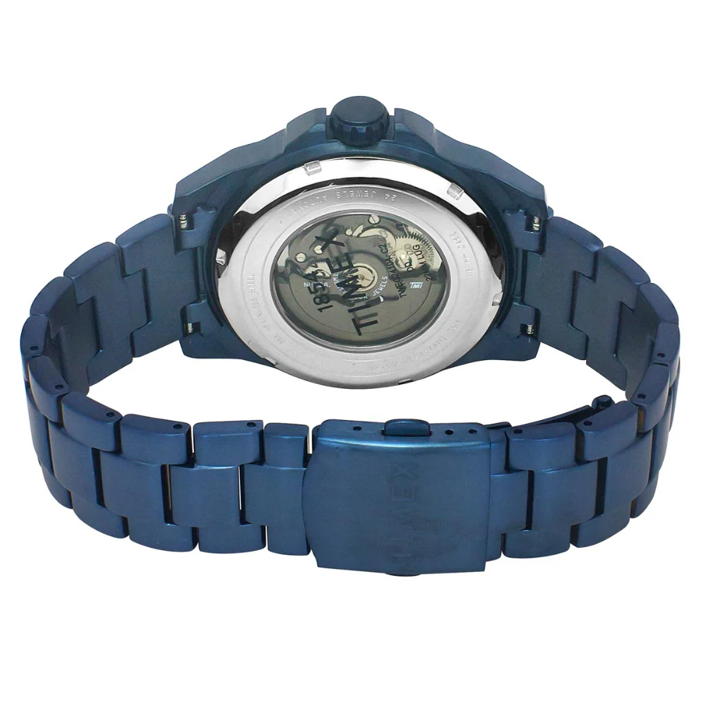 Timex Men Blue Round Dial Analog Automatic Watch - TWEG24104 - Image 3