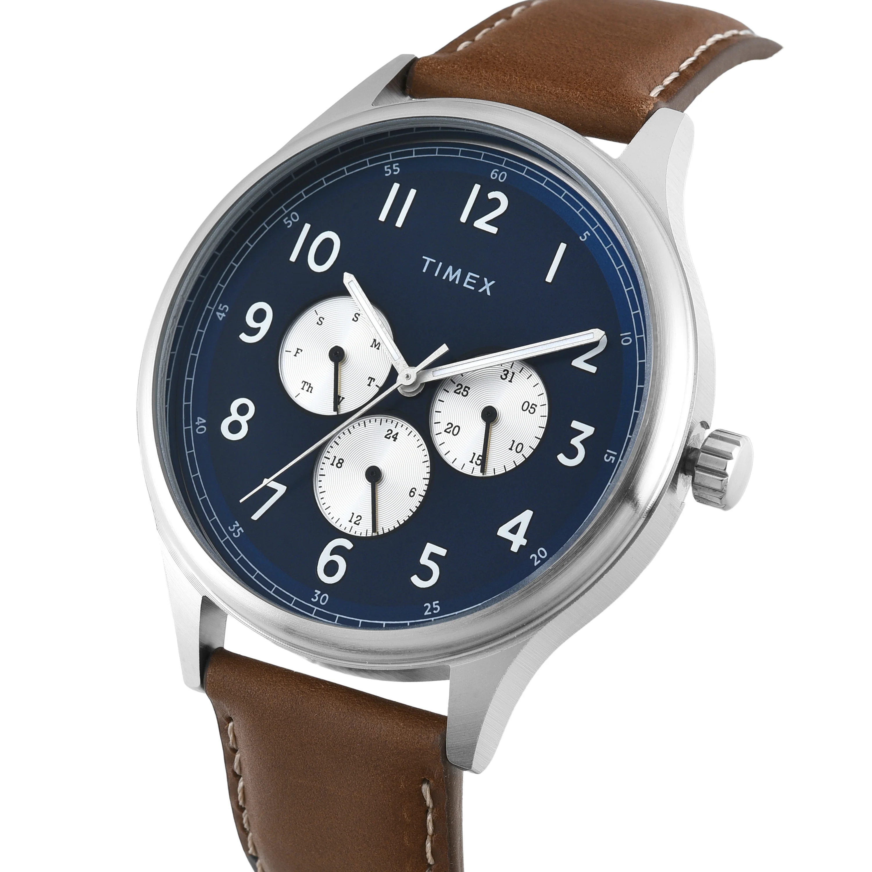 TIMEX Men Blue Round Dial Analog Watch - TWEG184SMU18 - Image 2