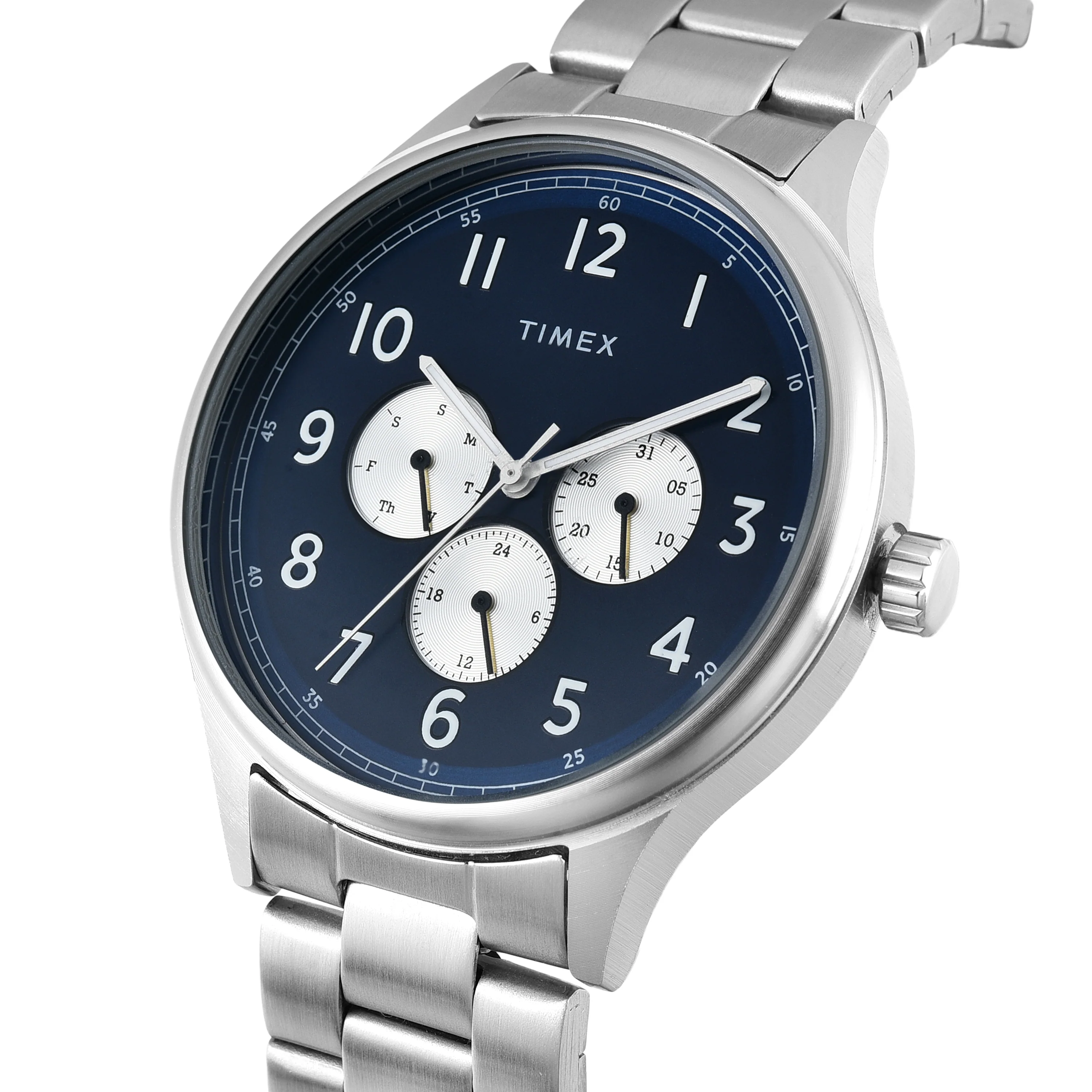 TIMEX Men Blue Round Dial Analog Watch - TWEG184SMU22 - Image 2