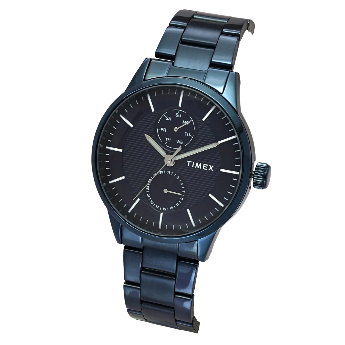 TIMEX Men Blue Round Dial Analog Watch - TWEG19940 - Image 2