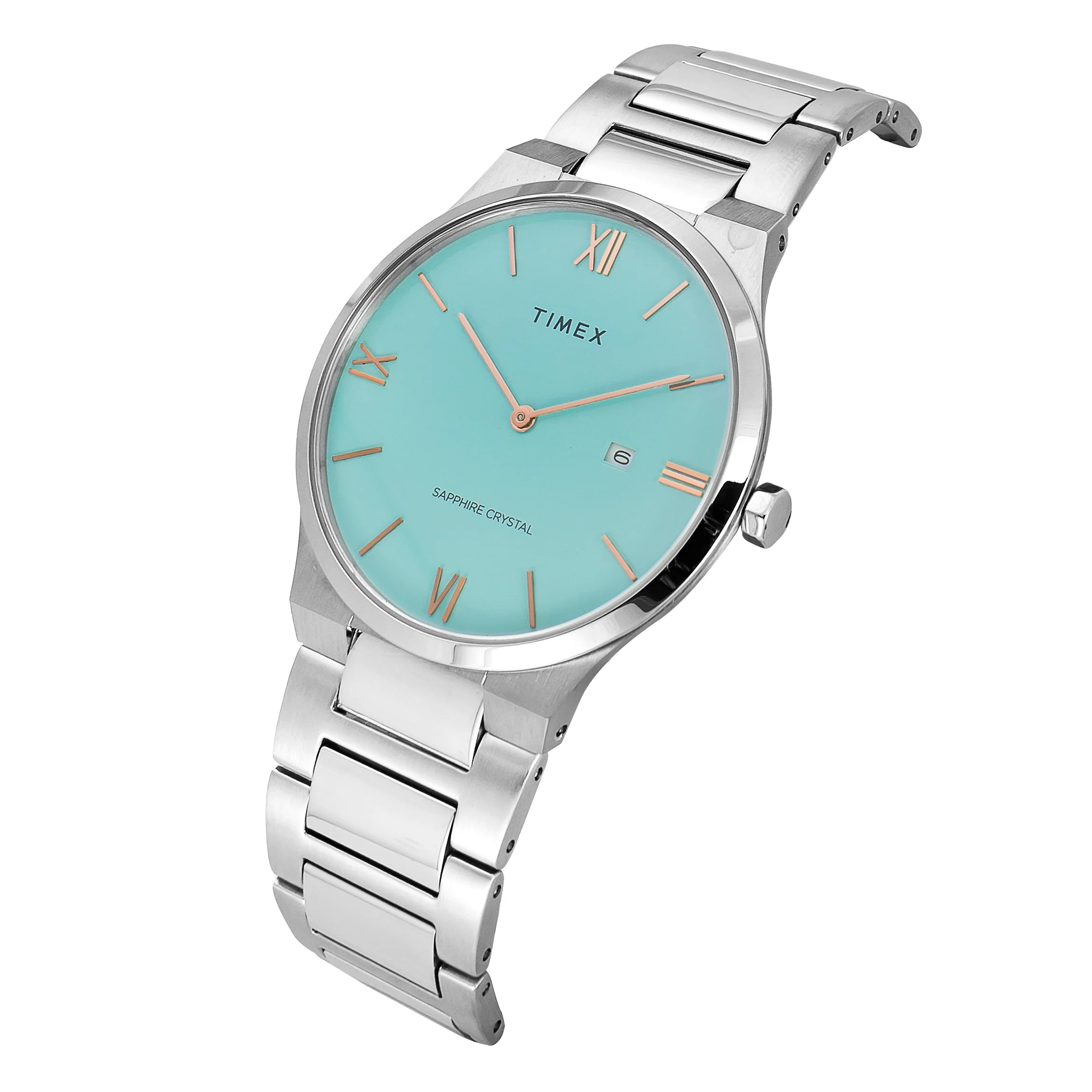 TIMEX Men Blue Round Dial Analog Watch - TWEG23604 - Image 2