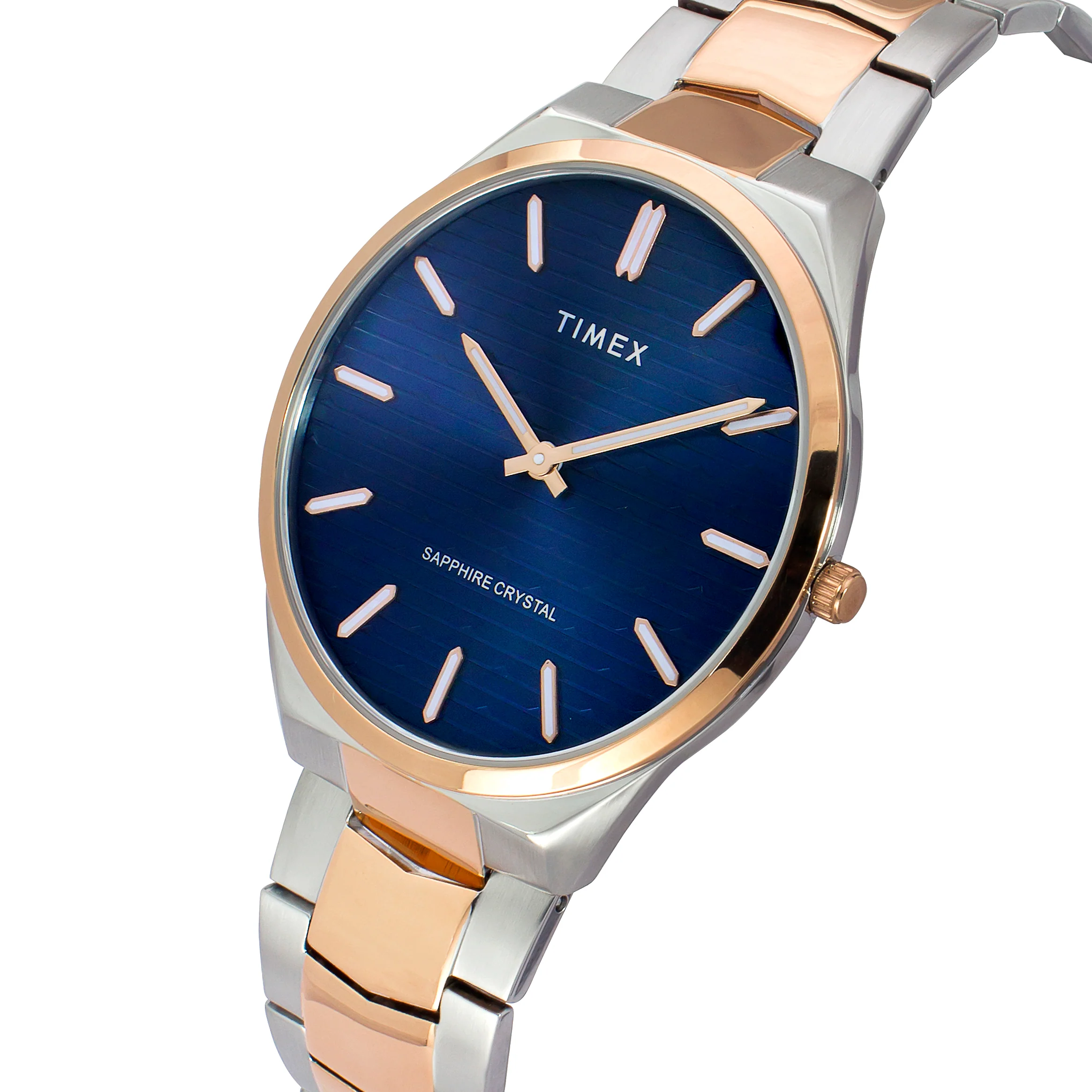 TIMEX Men Blue Round Dial Analog Watch - TWEG25802 - Image 2