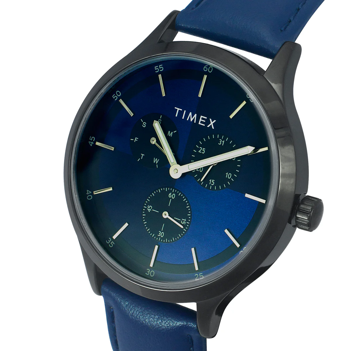 TIMEX Men Blue Round Dial Analog Watch - TWHG03SMU14 - Image 2
