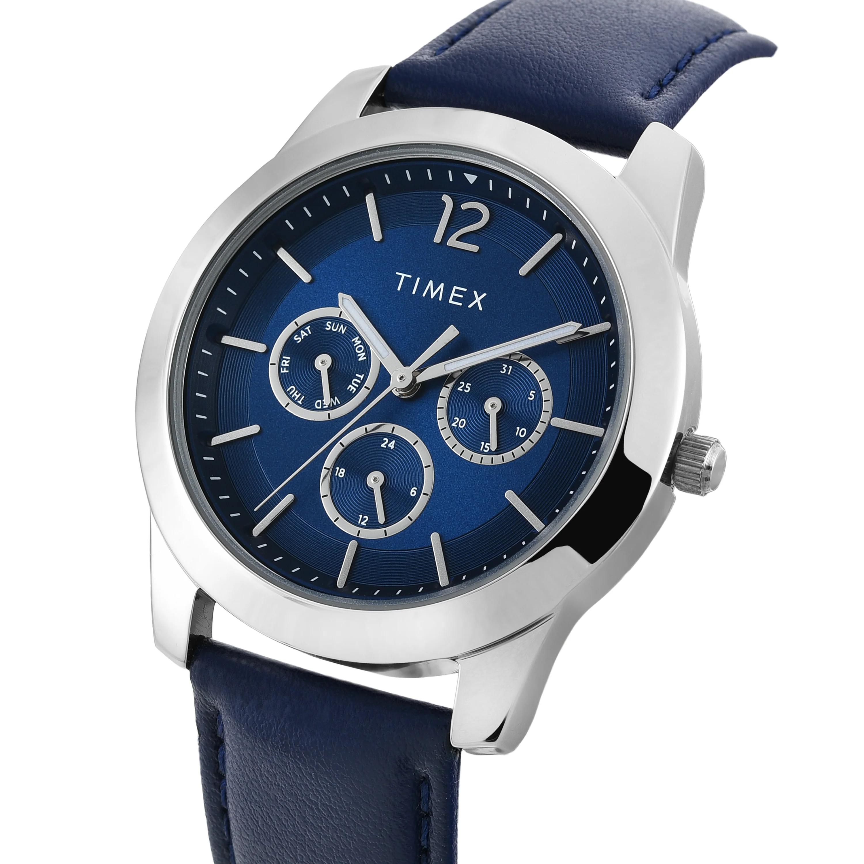 TIMEX Men Blue Round Dial Analog Watch - TWTG70SMU03 - Image 2