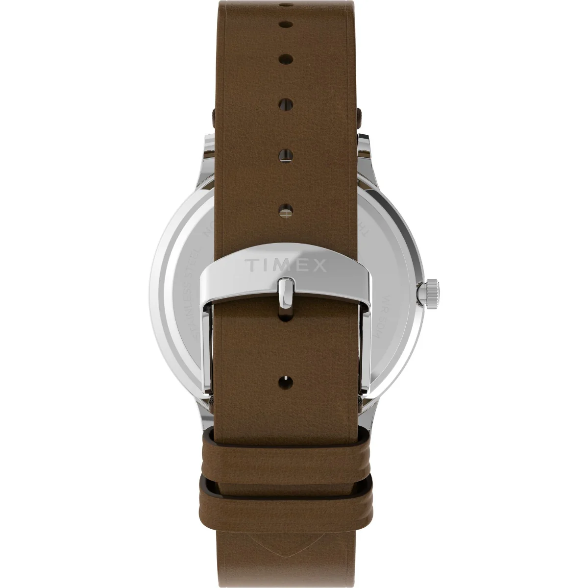 Waterbury Classic 40mm Leather Strap Watch - Image 5