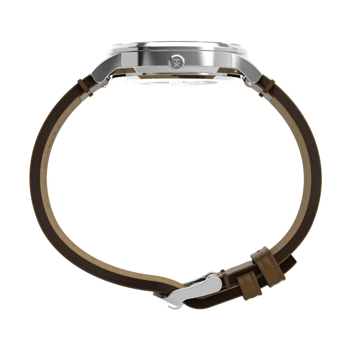 Waterbury Classic 40mm Leather Strap Watch - Image 6