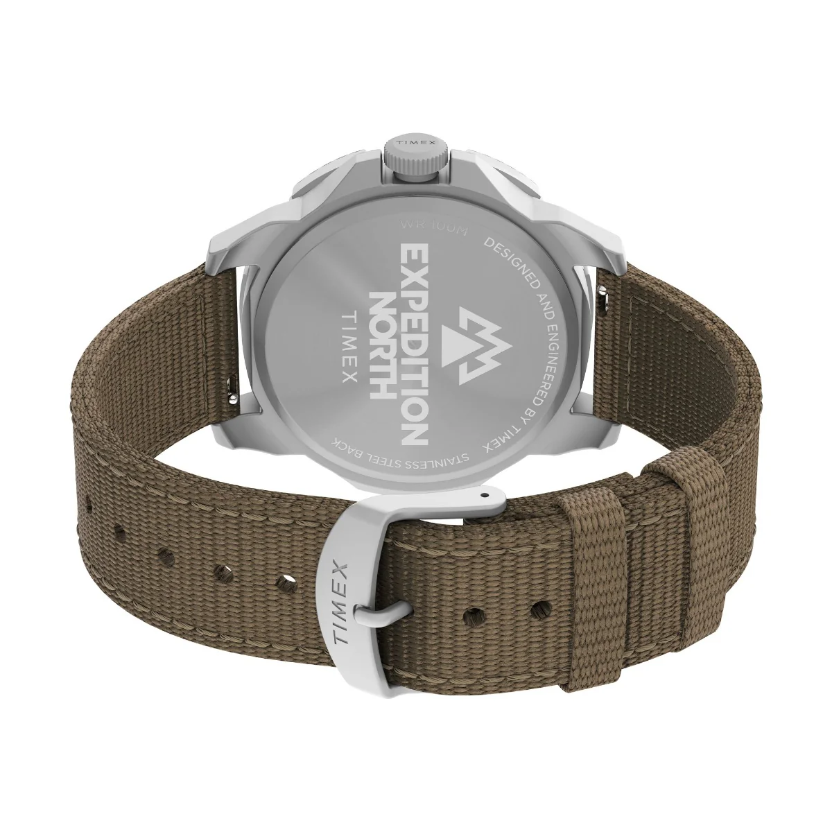 Expedition North?  Ridge 43mm Recycled Materials Fabric Strap Watch - Image 2