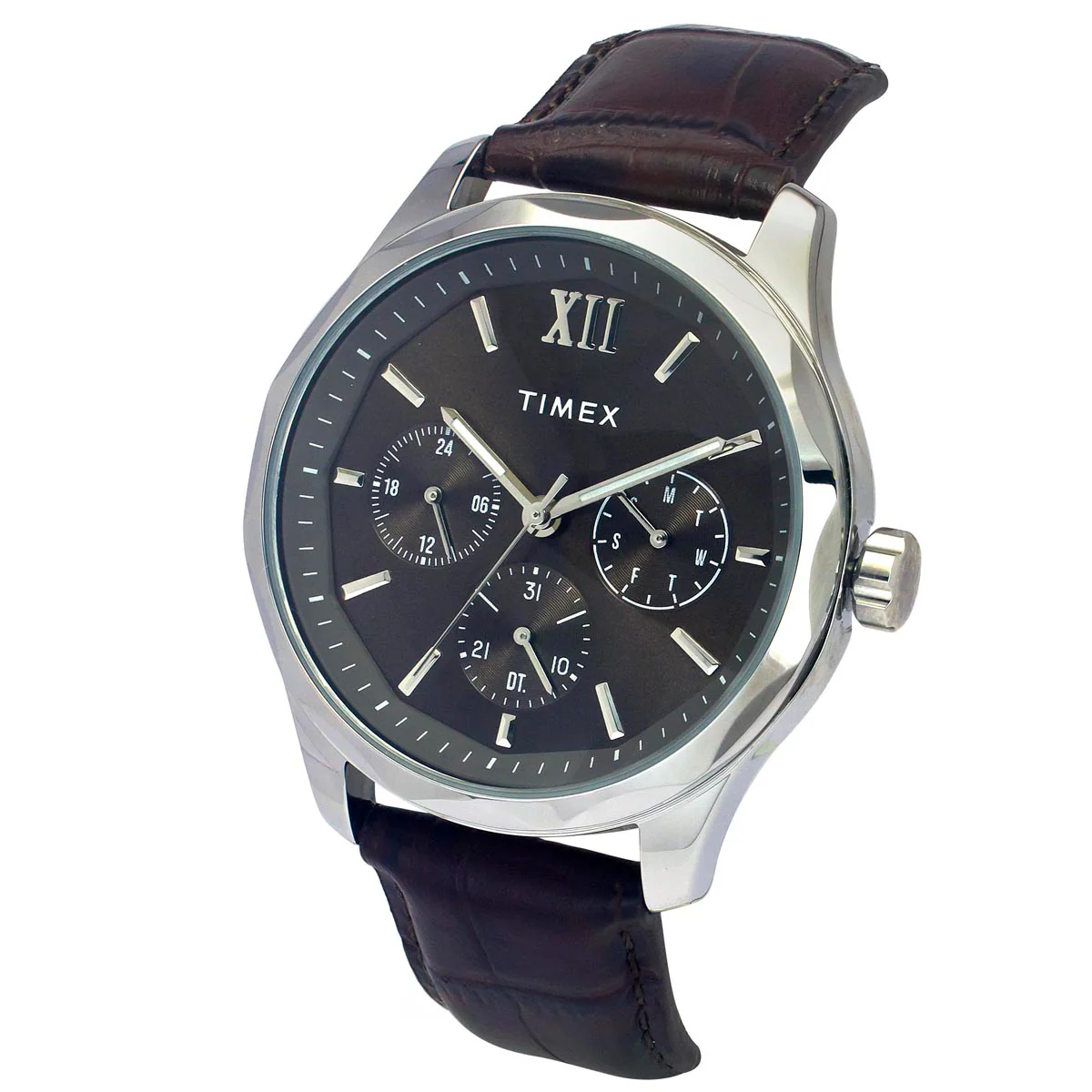 Timex Men Brown Round Dial Analog Watch - TW0TG7633 - Image 2