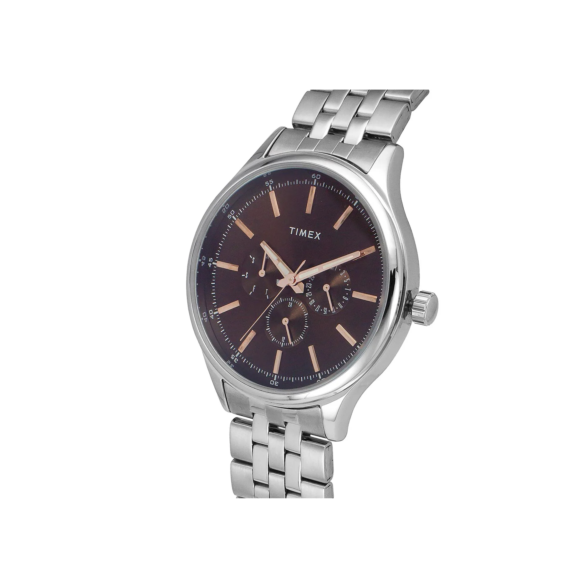 TIMEX Men Brown Round Dial Analog Watch - TWEG184SMU09 - Image 2