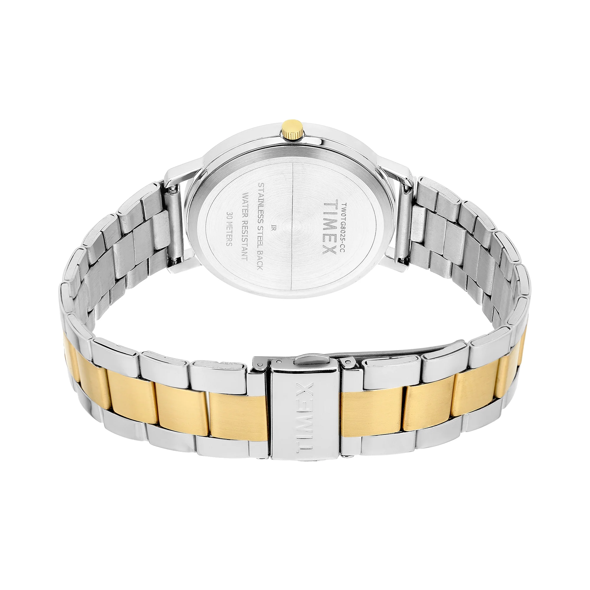 TIMEX Men Champagne Round Dial Analog Watch - TW0TG8025 - Image 3
