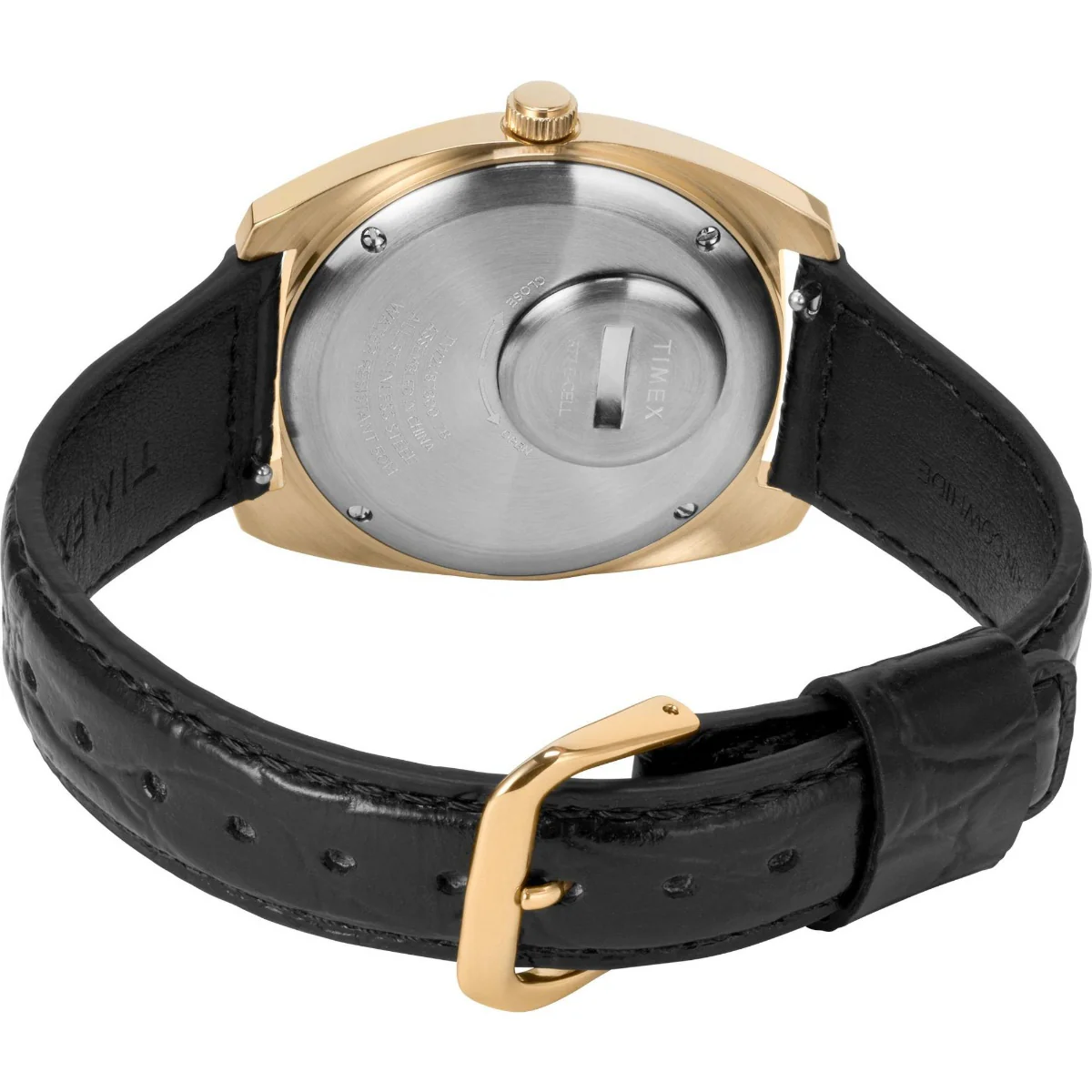 Timex Men Champagne Stainless Steel Round Dial Analog Watch-TW2U87800U9 - Image 4