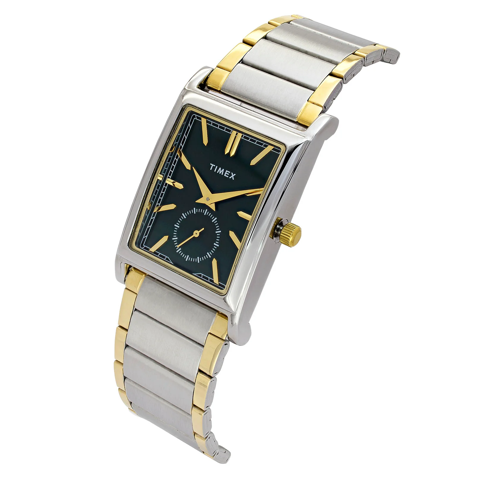 TIMEX Men Green Rectangle Dial Analog Watch - TW000L524 - Image 2
