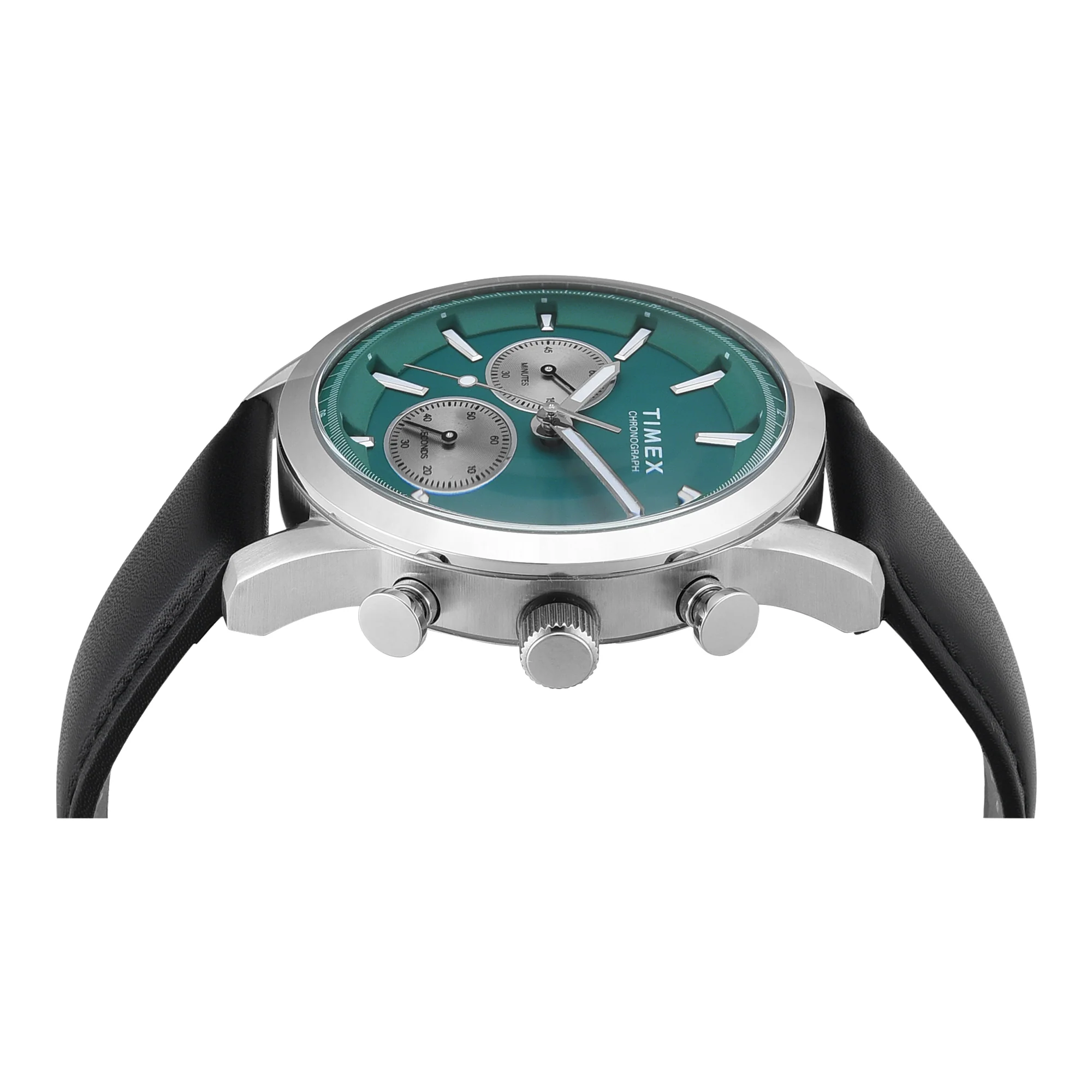 TIMEX Men Green Round Chronograph Dial Analog Watch - TWEG17611 - Image 3