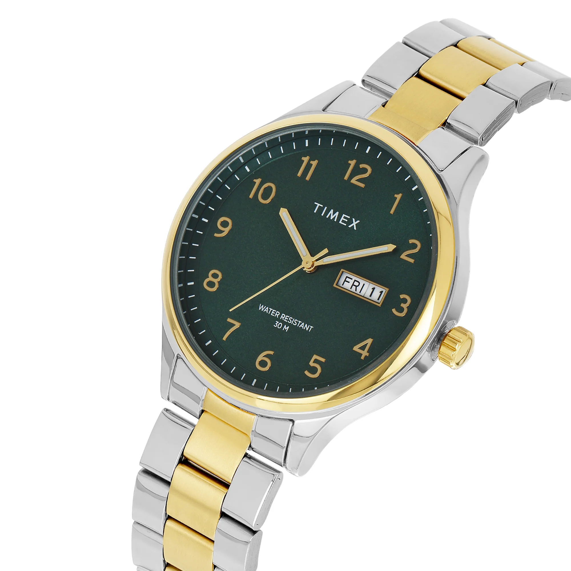 TIMEX Men Green Round Dial Analog Watch - TWEG18443 - Image 2