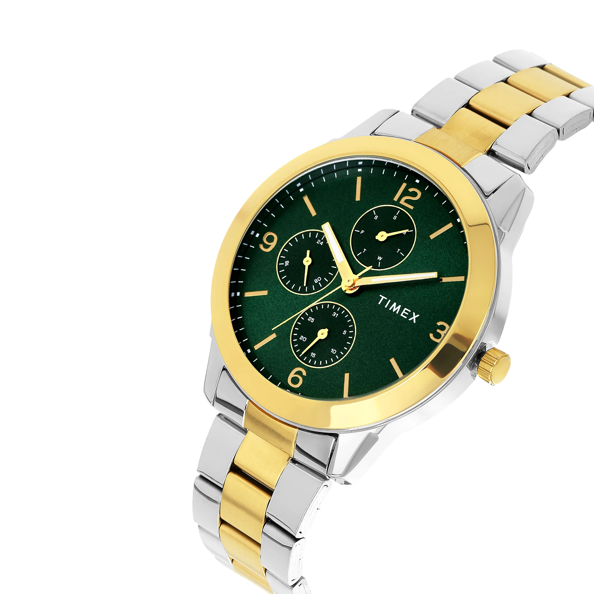 TIMEX Men Green Round Dial Analog Watch - TWEG18525 - Image 2