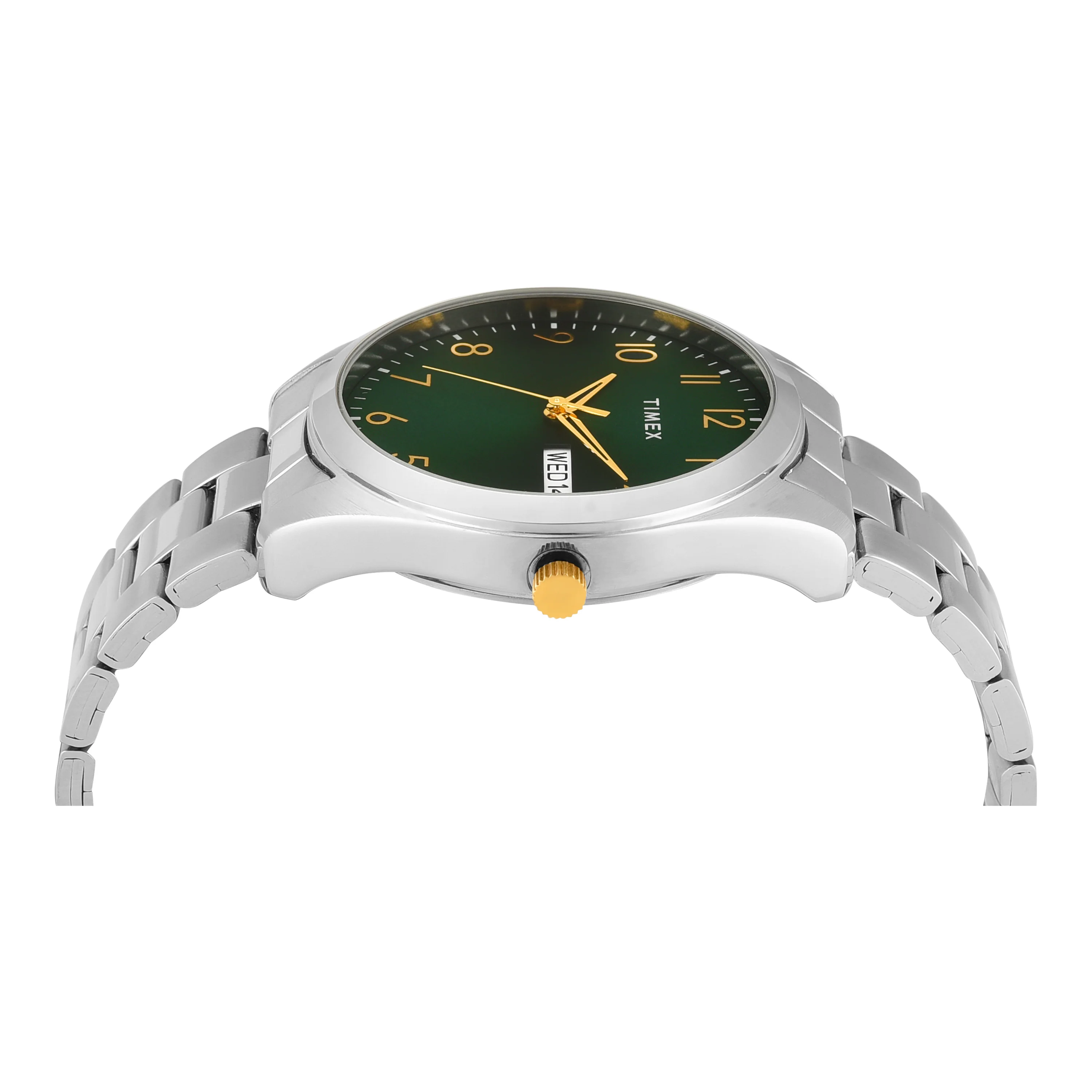 TIMEX Men Green Round Dial Analog Watch - TWTG10421 - Image 6