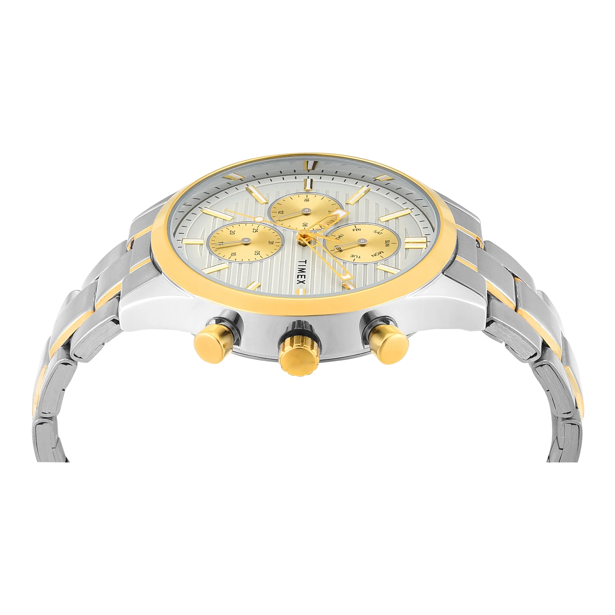 TIMEX Men Grey Round Dial Analog Watch - TW000T320 - Image 4