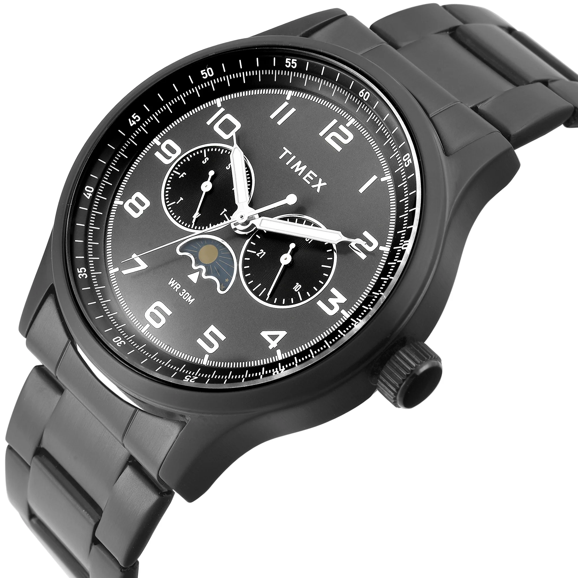 TIMEX Men Grey Round Dial Analog Watch - TWEG19610 - Image 2
