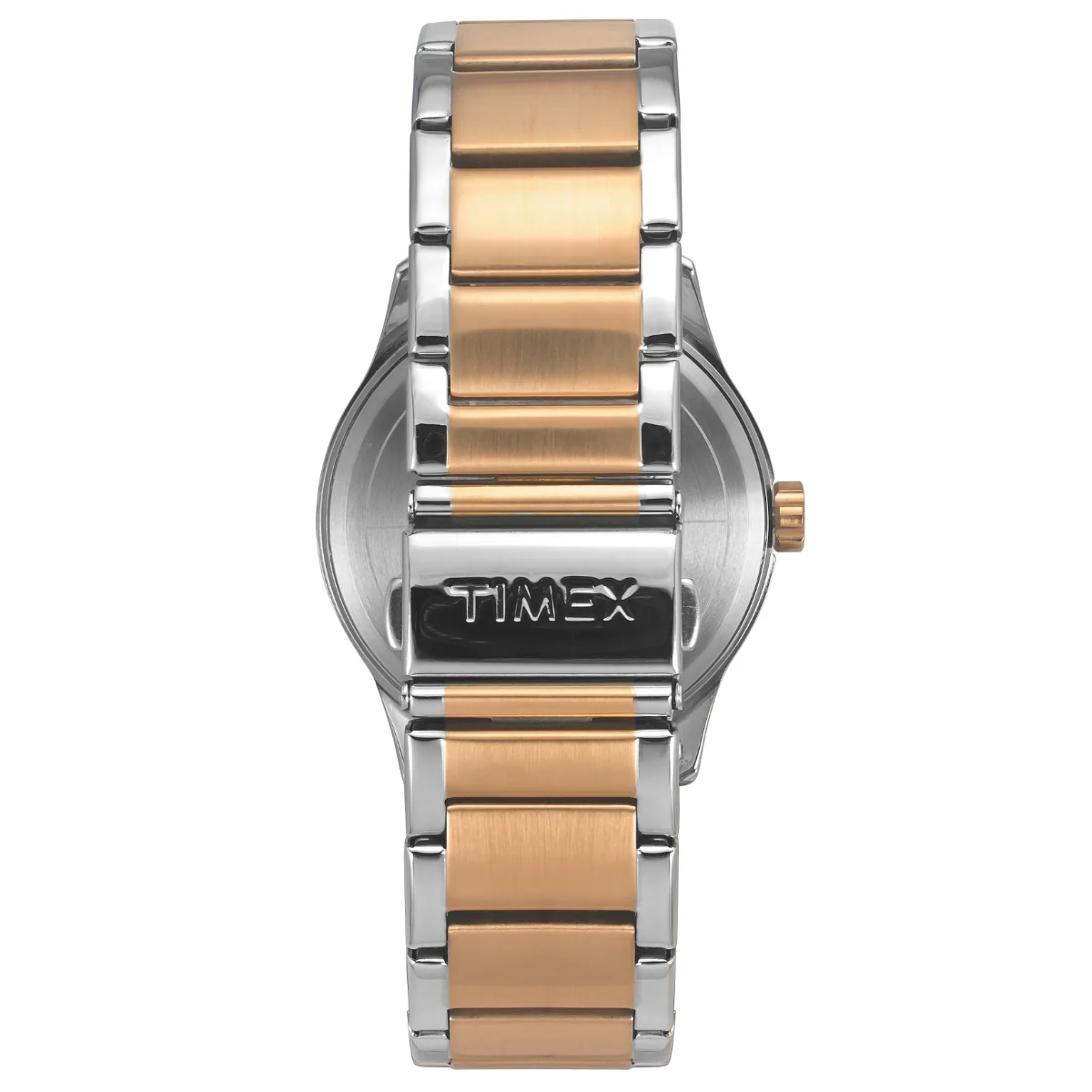 Timex Men Multifunction Black  Round Brass Dial Watch- TW0TG7617 - Image 4