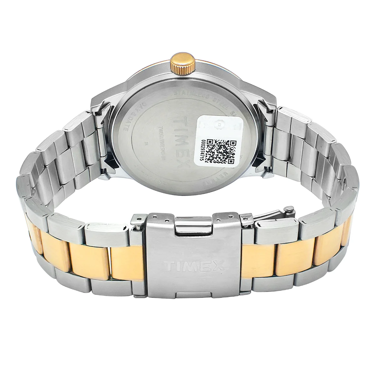 Timex Men Multifunction Black Round Brass Dial Watch- TWEG19907 - Image 5