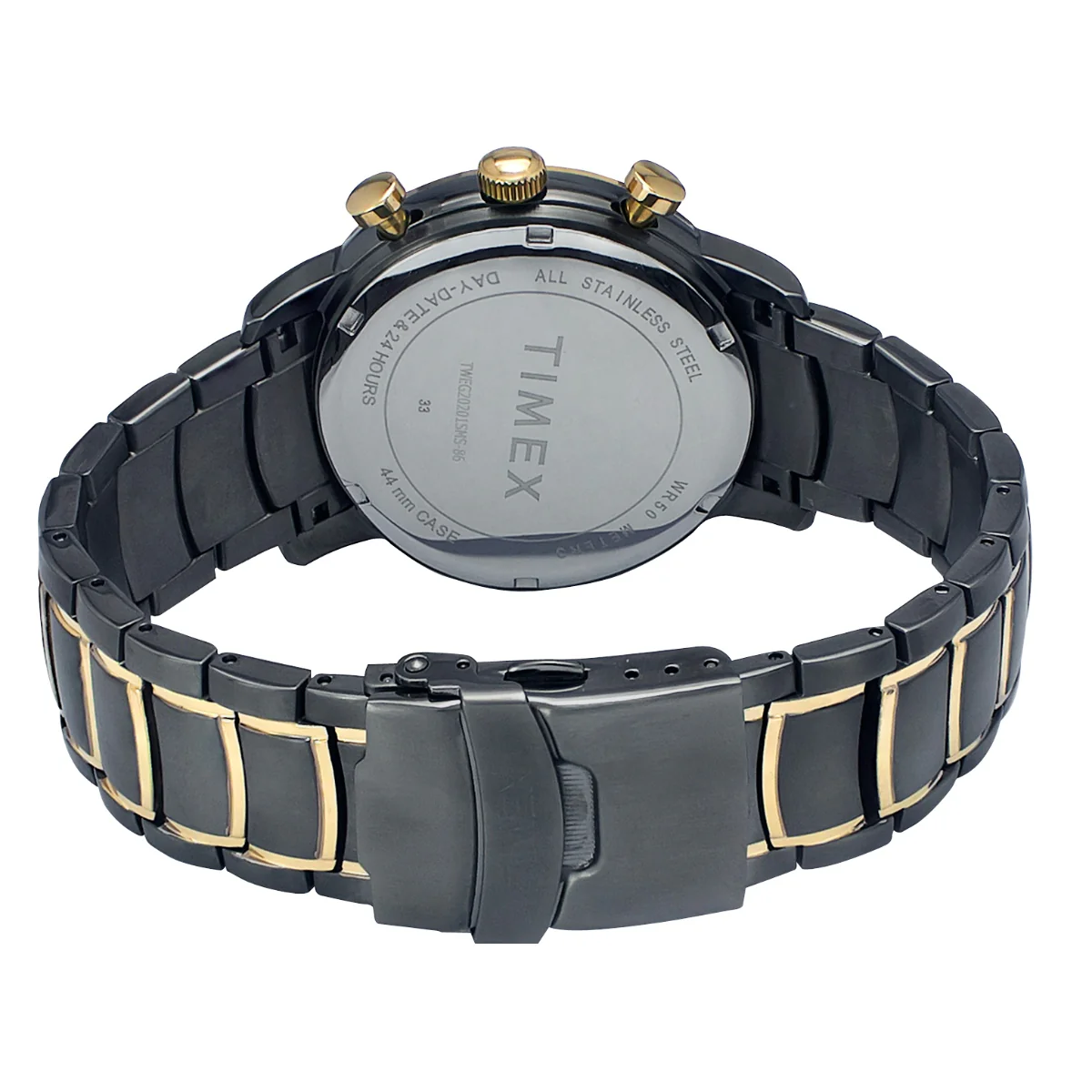 Timex Men Multifunction Gunmetal Round Stainless Steel Dial Watch- TWEG20204 - Image 5