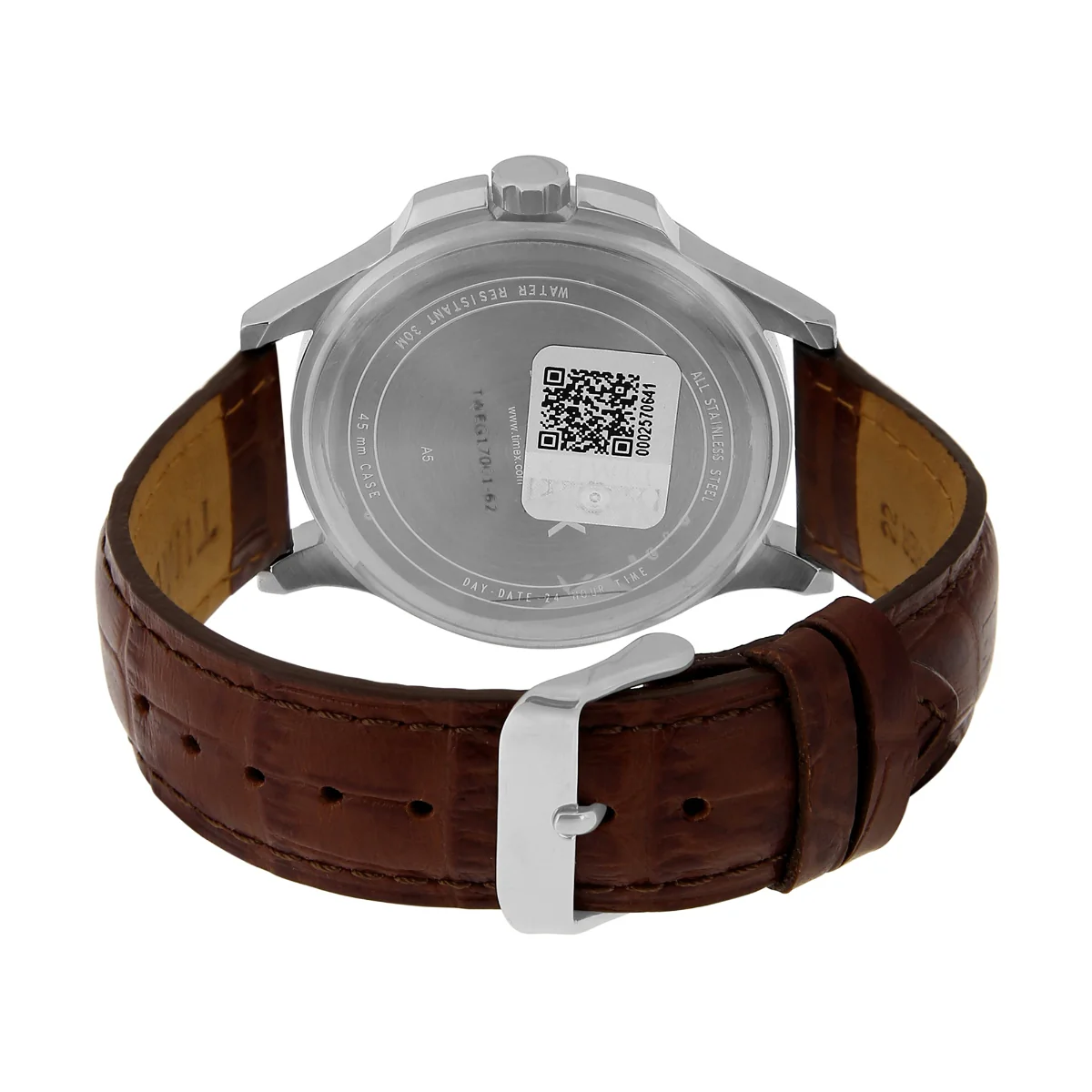 Timex Men Multifunction Silver Round Stainless Steel Dial Watch- TWEG17001 - Image 4