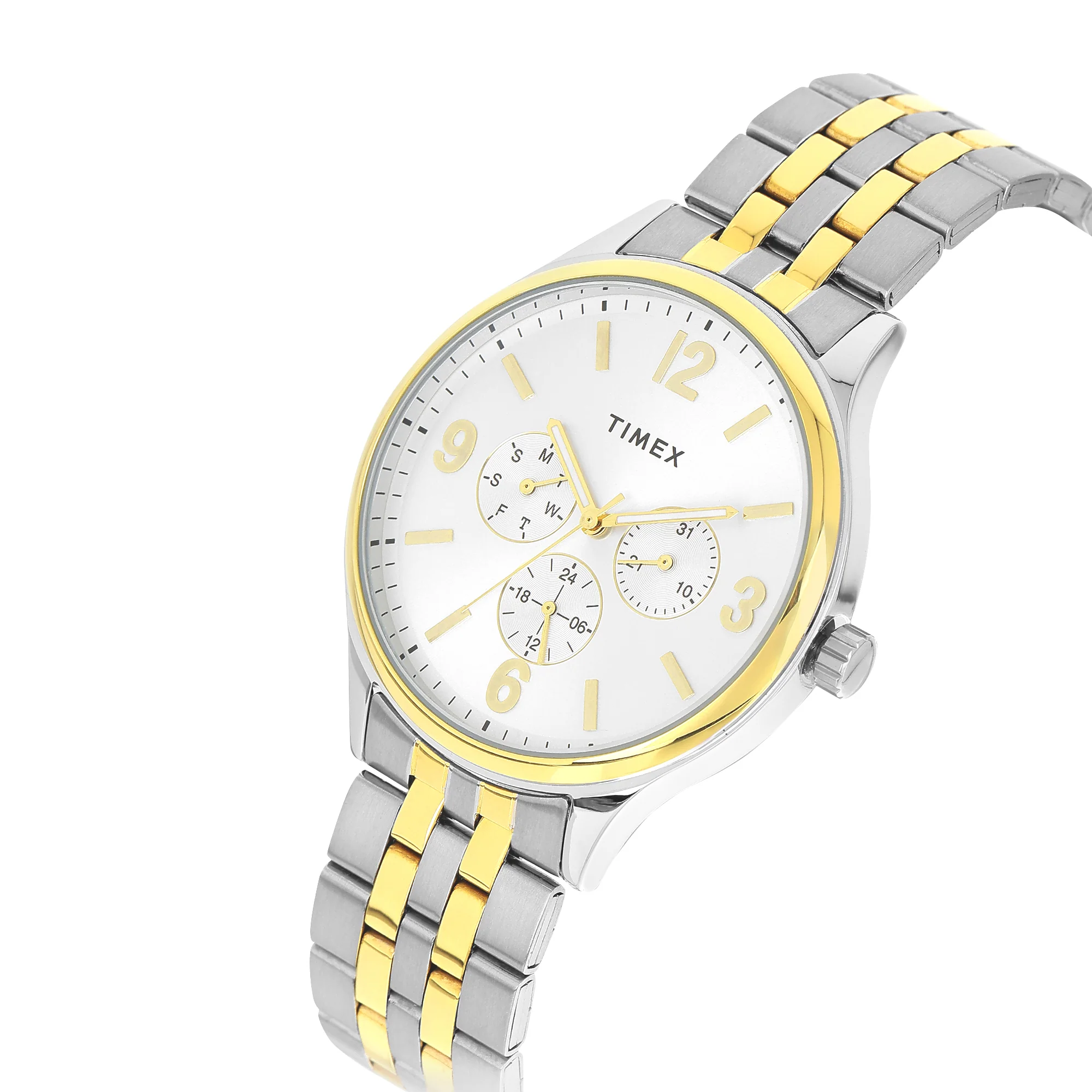 TIMEX Men Silver Round Dial Analog Watch - TWEG18441 - Image 2