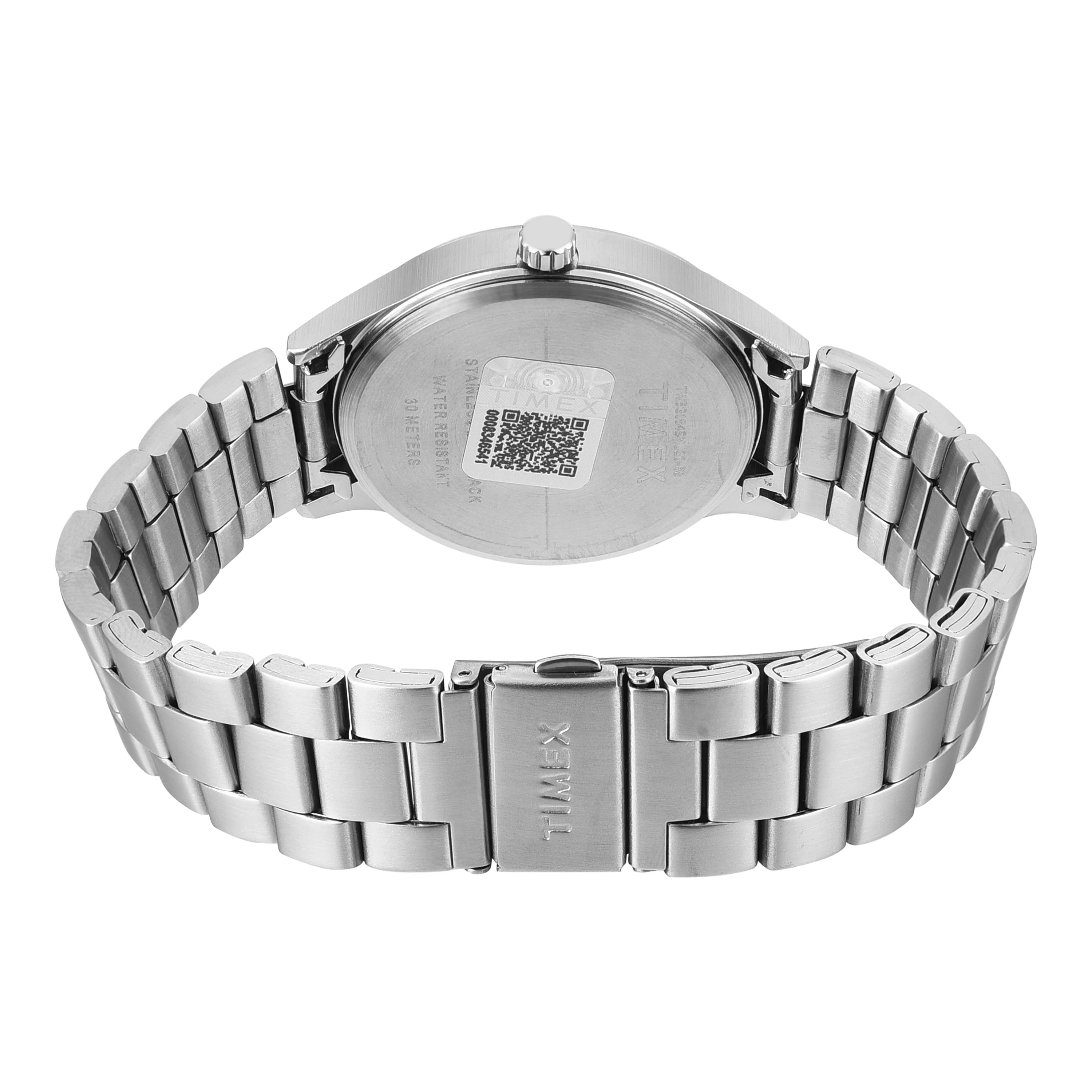 TIMEX Men Silver Round Dial Analog Watch - TWEG184SMU20 - Image 5