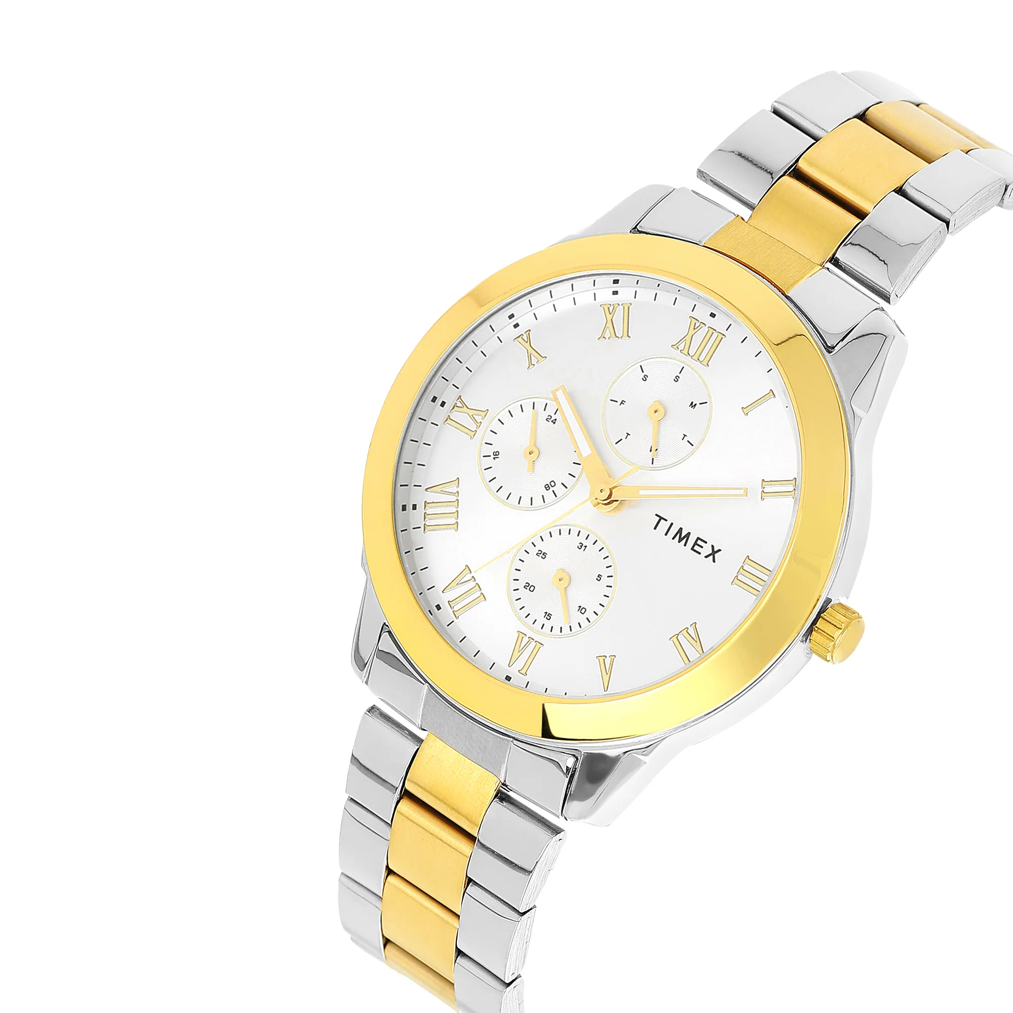 TIMEX Men Silver Round Dial Analog Watch - TWEG18528 - Image 2