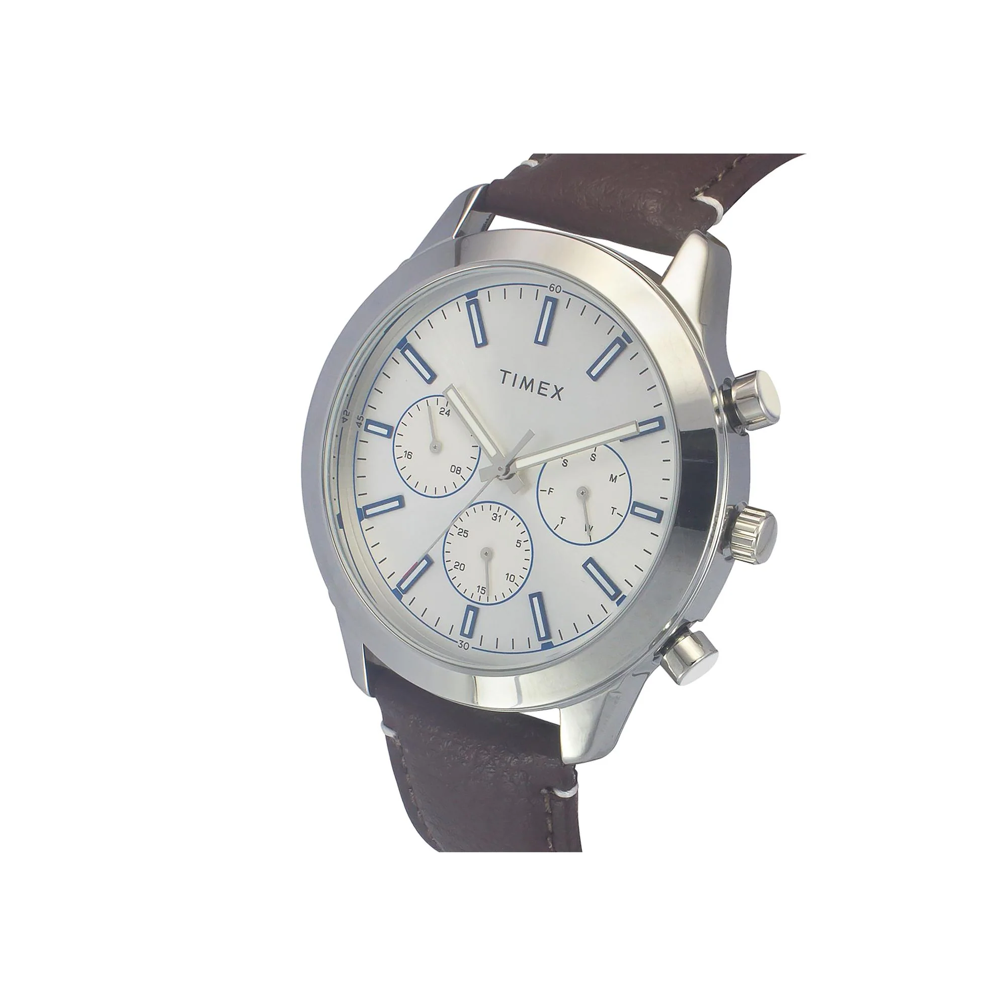 TIMEX Men Silver Round Dial Analog Watch - TWEG185SMU05 - Image 2