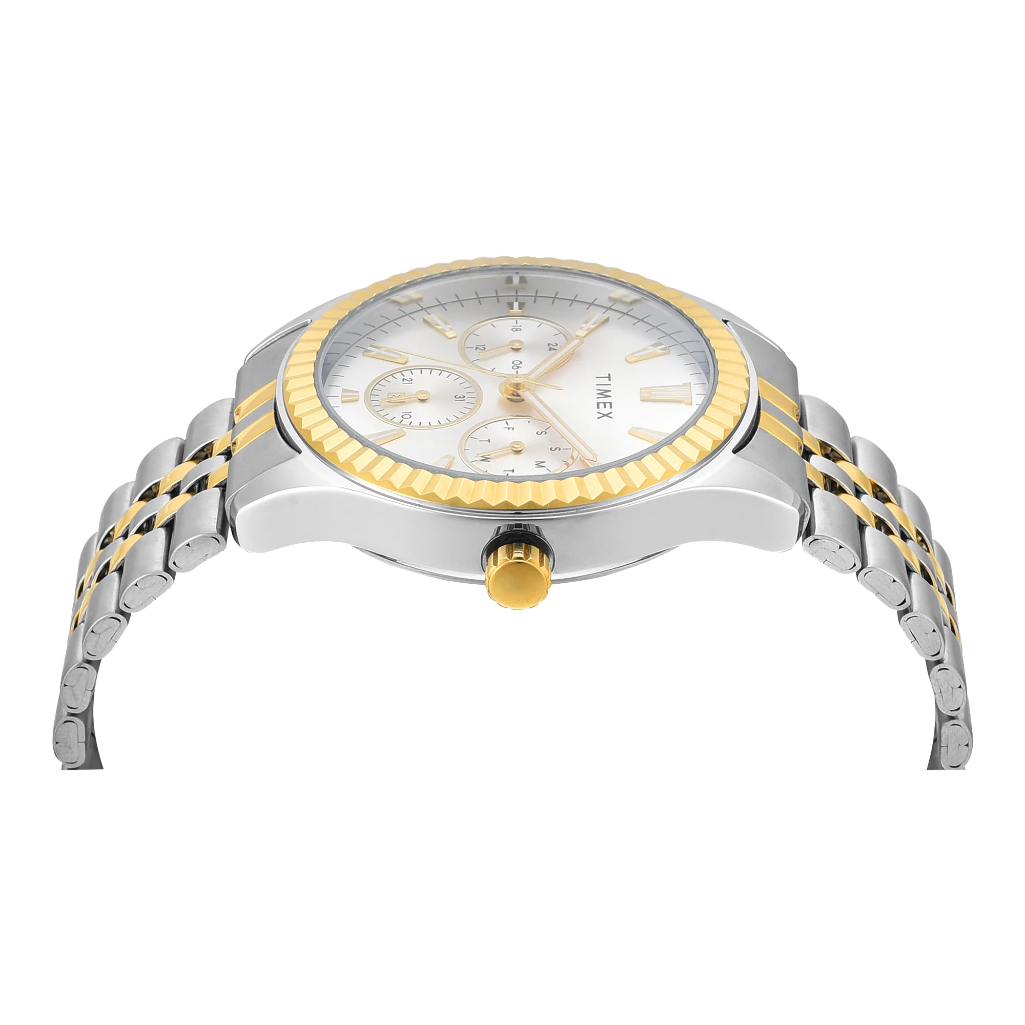 TIMEX Men Silver Round Dial Analog Watch - TWEG25200 - Image 4