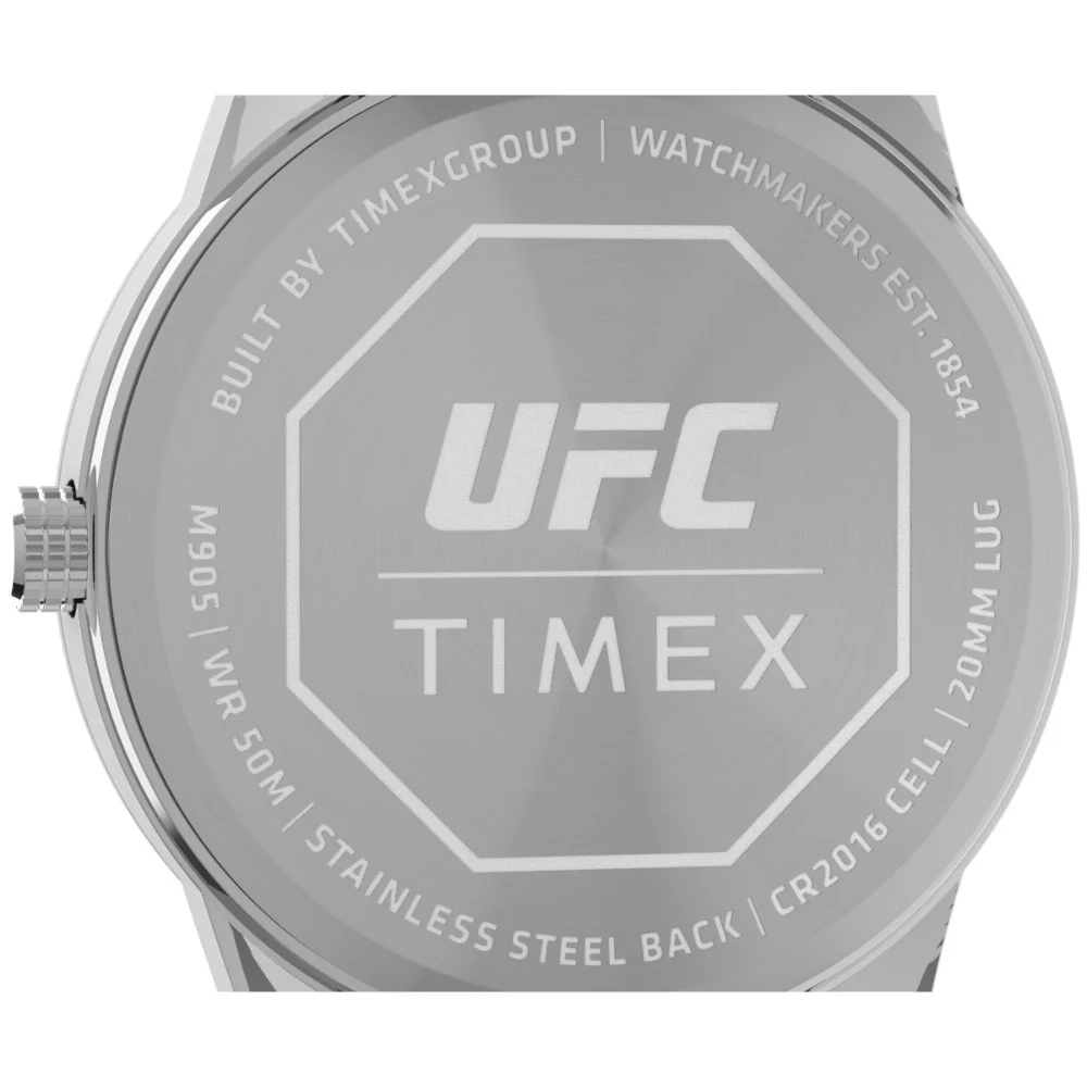 Timex Men Silver-Tone Analog Round Brass Dial Watch - TW2V563000D - Image 5